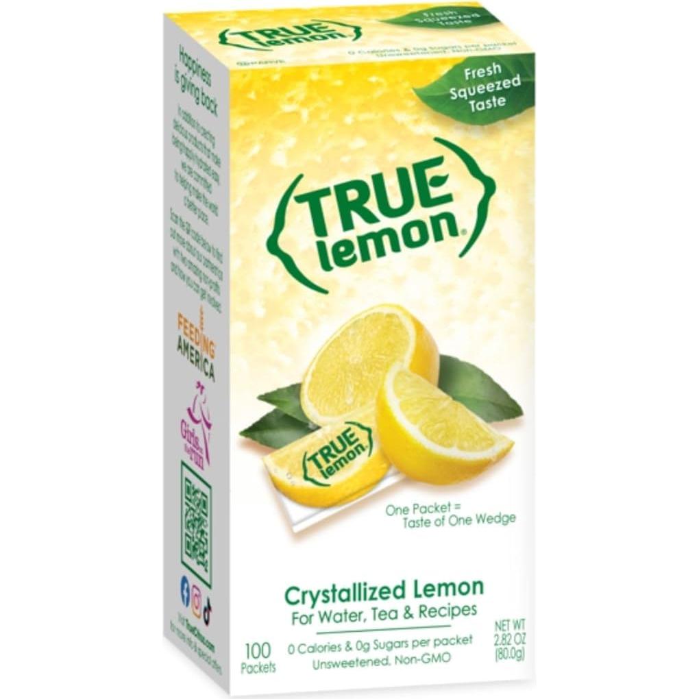 True Lemon Mejorador de Agua Sin Azúcar 80g - Sabor Limón