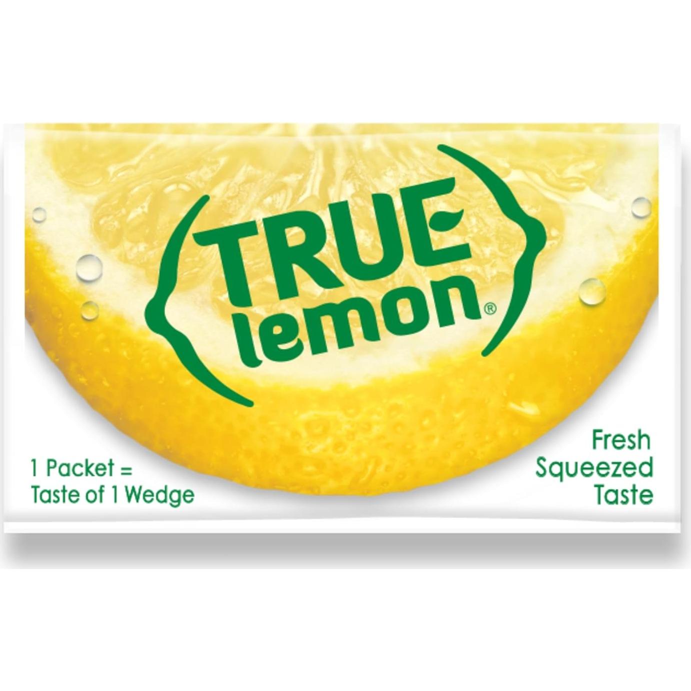 True Lemon Mejorador de Agua Sin Azúcar 80g - Sabor Limón
