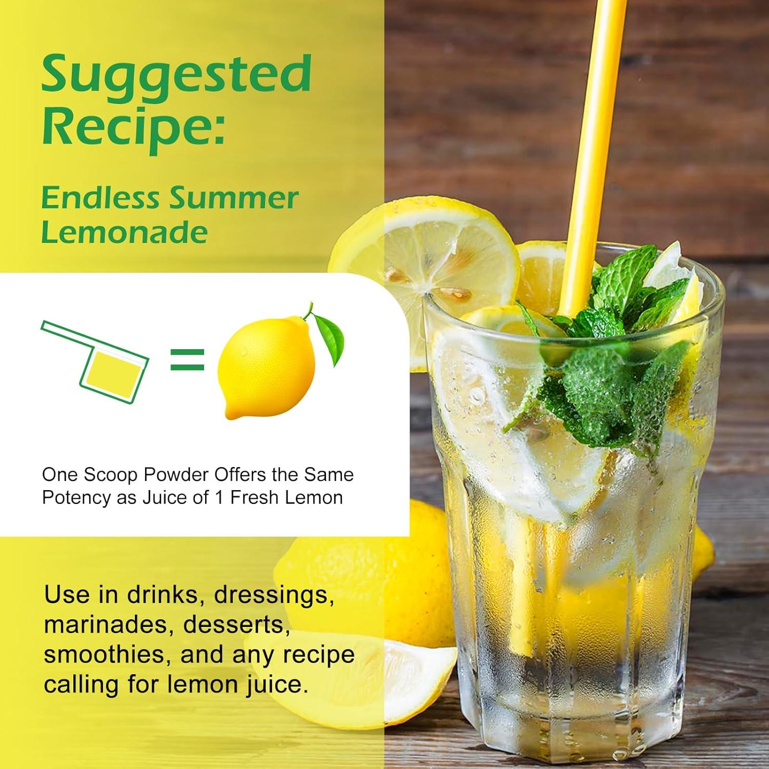 Polvo de Limón Fresco Prensado en Frío TALCUFON 284g Sin Azúcar