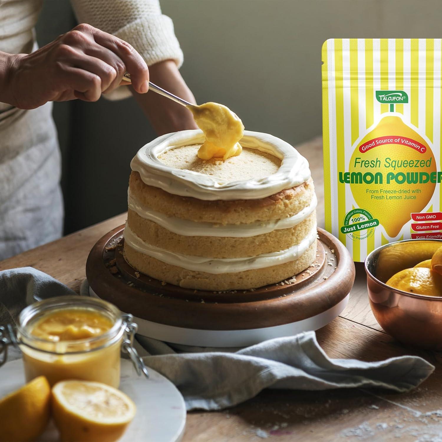 Polvo de Limón Fresco Prensado en Frío TALCUFON 284g Sin Azúcar