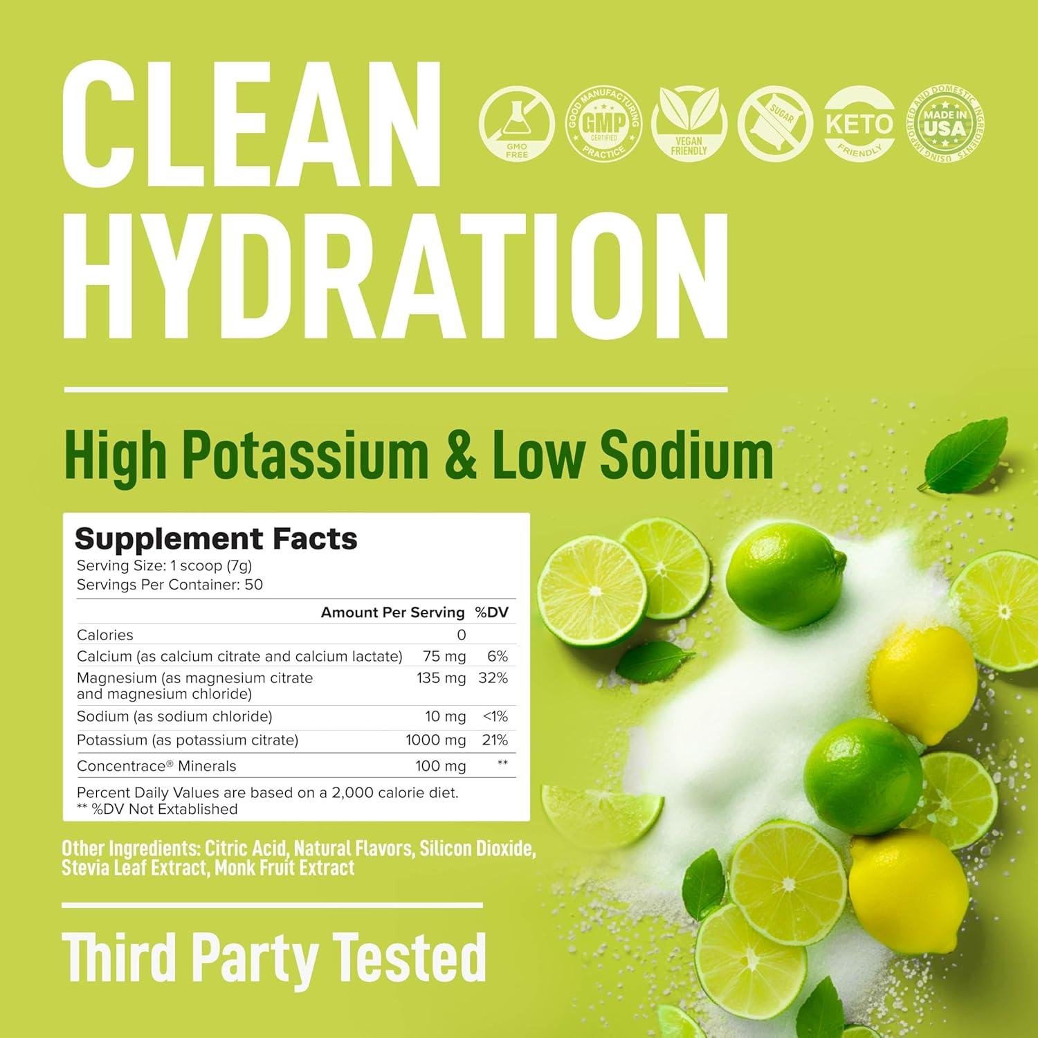 Polvo de Electrolitos Keppi - Limón Lima 50 Porciones - Sin Azúcar