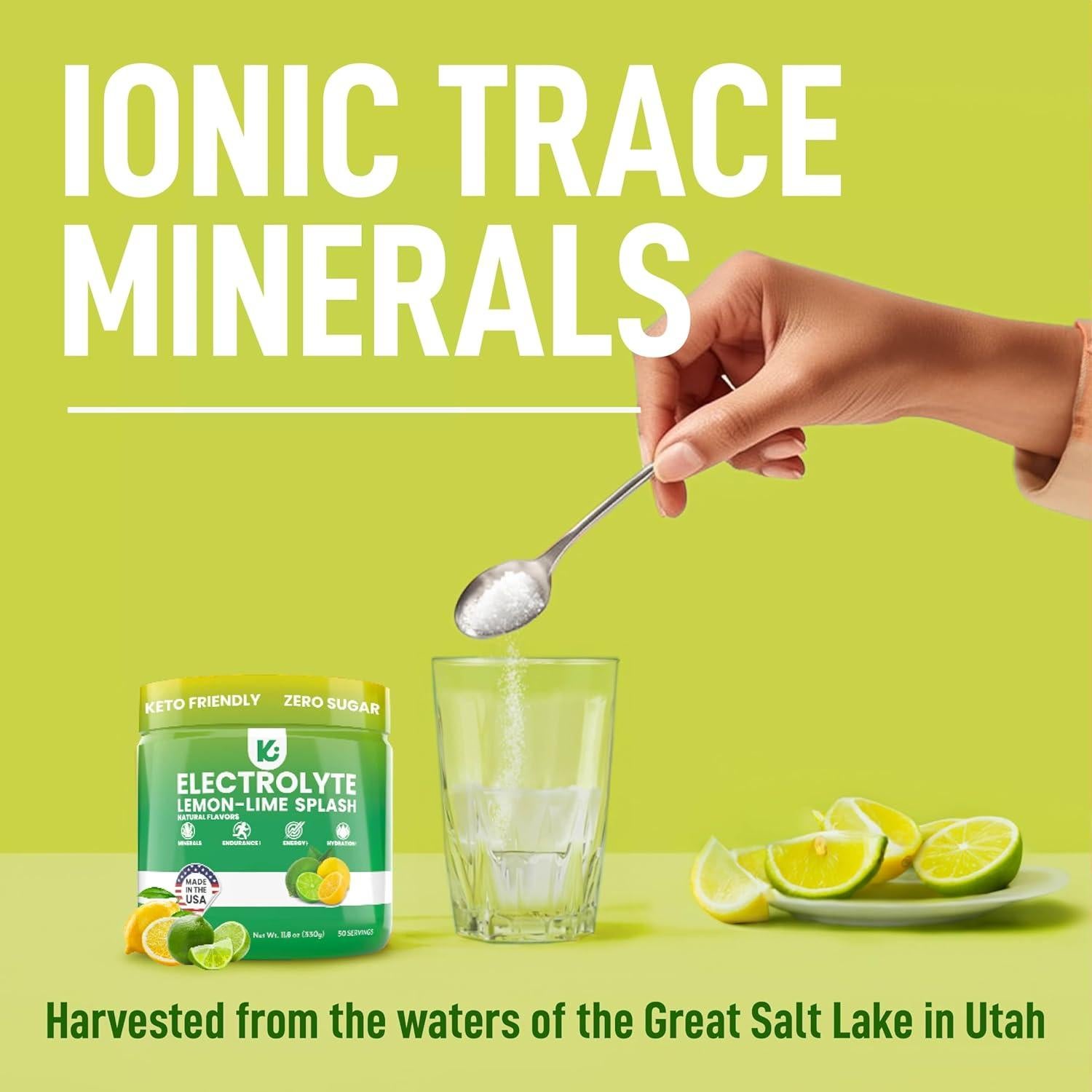 Polvo de Electrolitos Keppi - Limón Lima 50 Porciones - Sin Azúcar