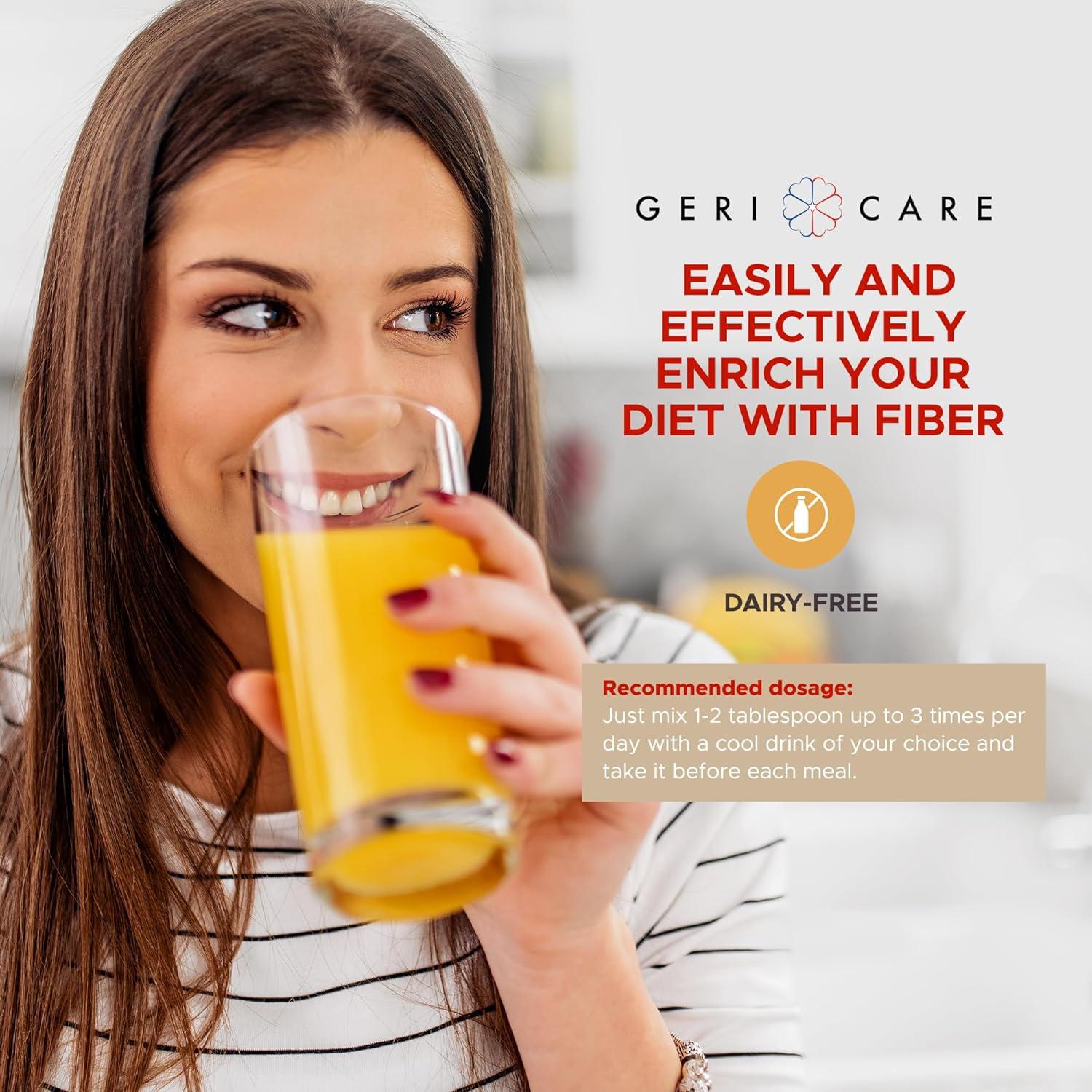 Geri-Mucil Polvo de Psyllium GeriCare 368.5g Sabor Naranja