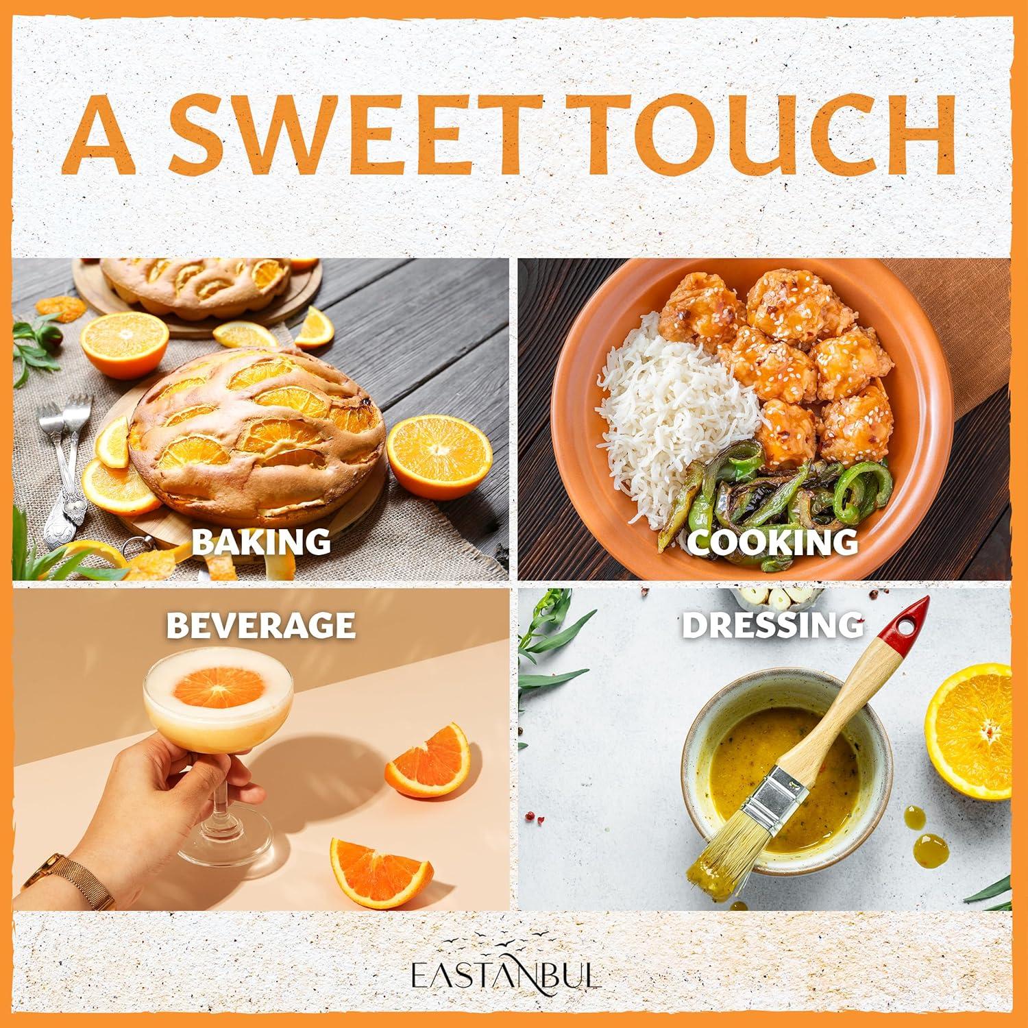 Polvo de Cáscara de Naranja Eastanbul 150g - Sabor Natural Vegano