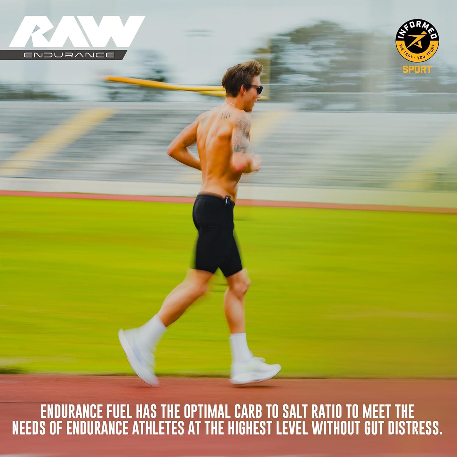 Suplemento de Resistencia RAW Fuel Naranja 60 Porciones 1625g