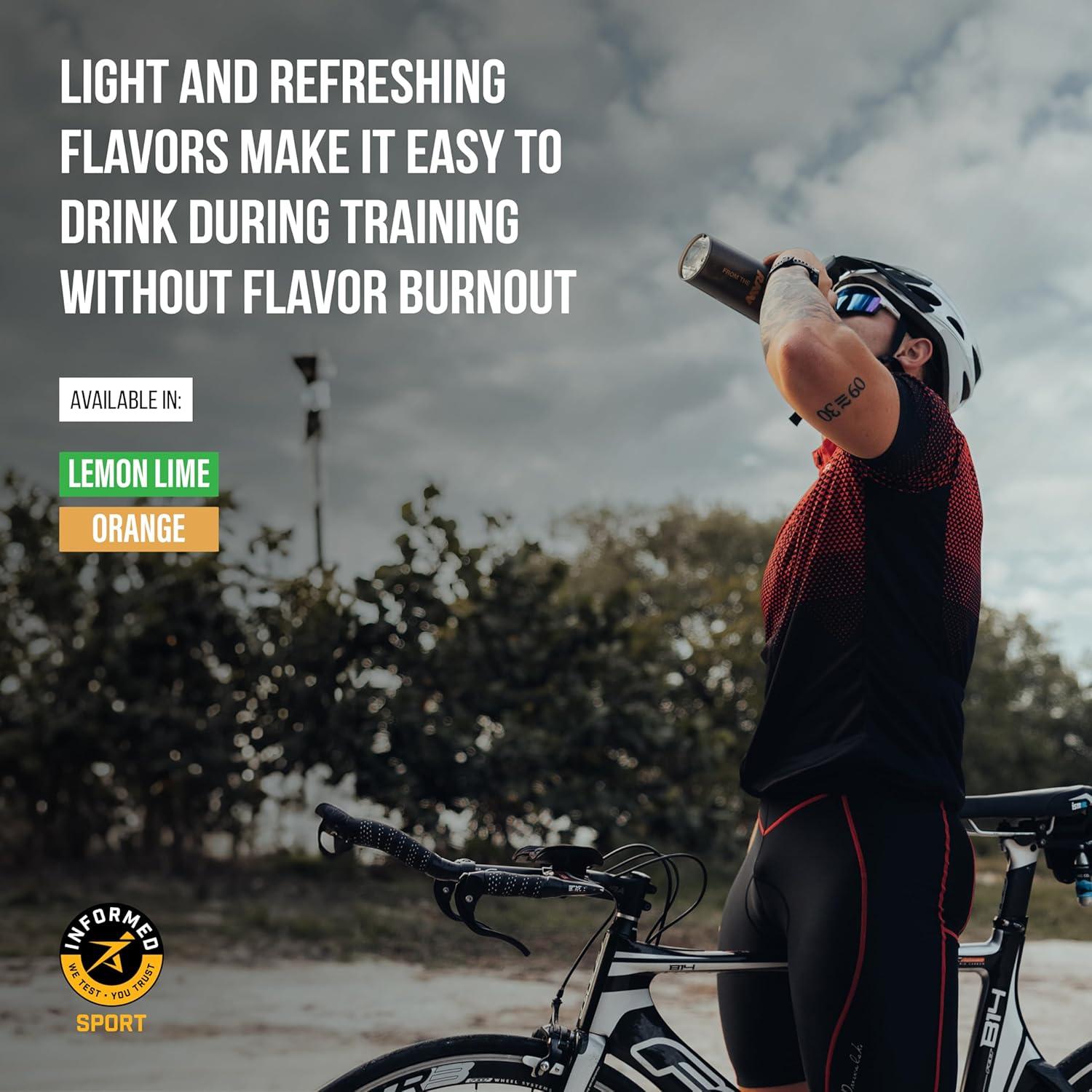 Suplemento de Resistencia RAW Fuel Naranja 60 Porciones 1625g