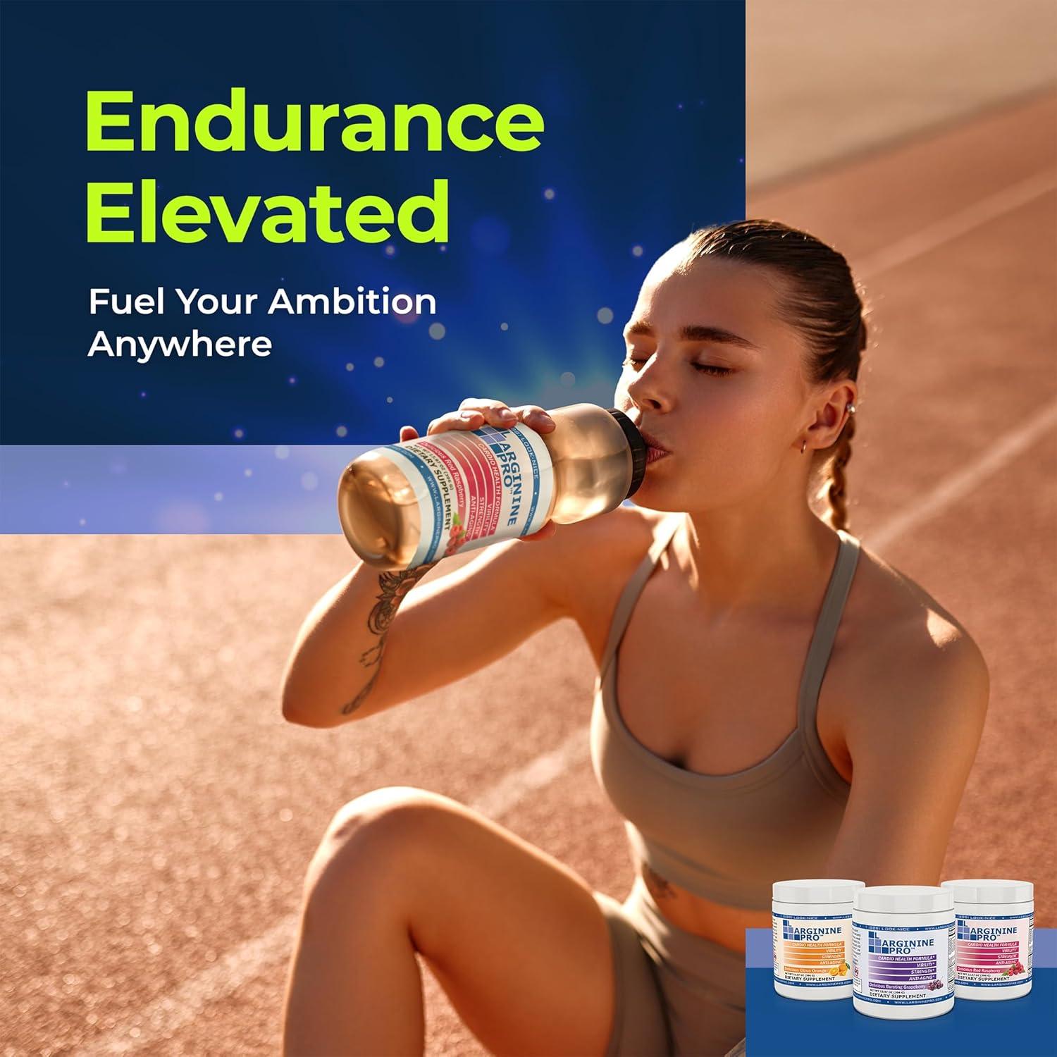 L-Arginina Pro 5500mg + L-Citrulina 1100mg Sabor Naranja