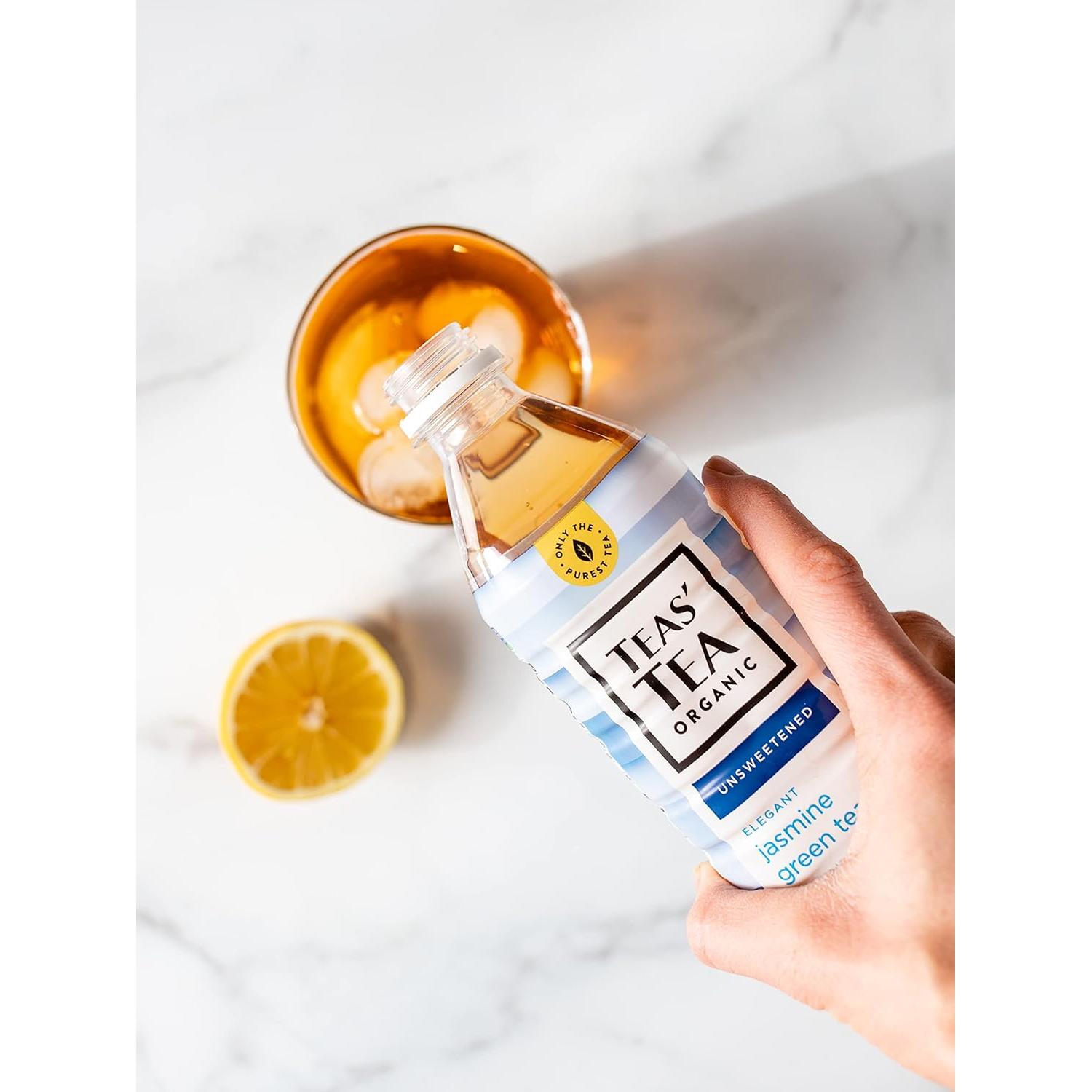 Té Helado Verde Jasmine Teas' Tea Orgánico 12 Botellas 500ml