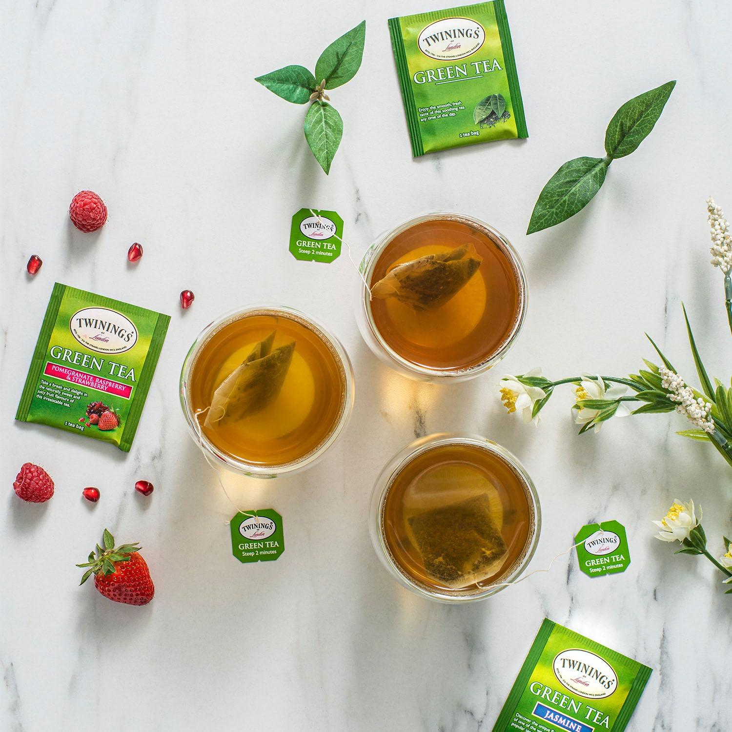 Té Verde Twinings con Jazmín 20 Bolsitas Individuales 40g