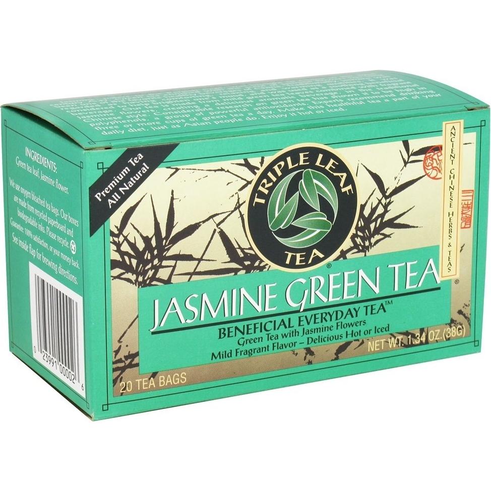 Té Verde de Jazmín Triple Leaf - 20 Bolsitas - 38g