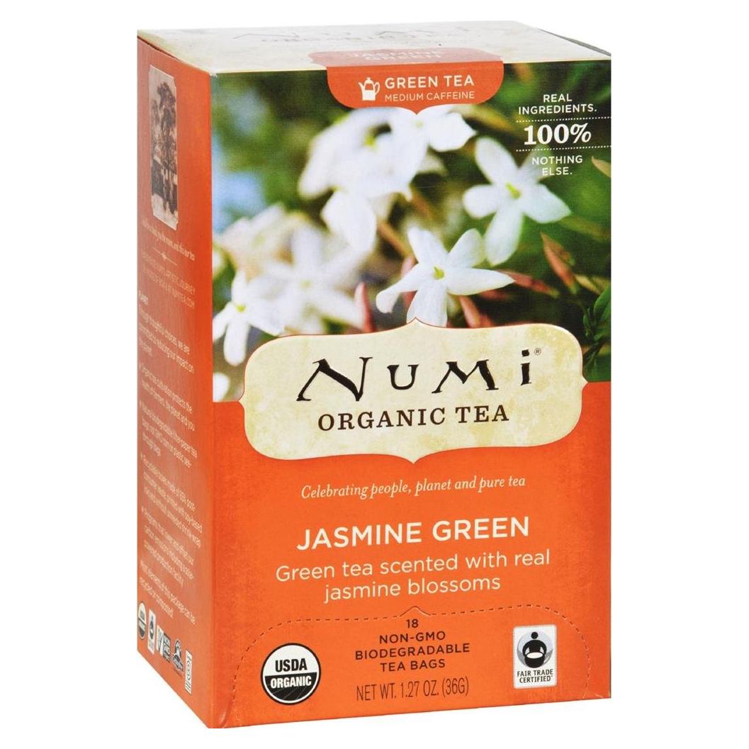 Té Orgánico Verde de Jazmín Numi Tea - Paquete de 2