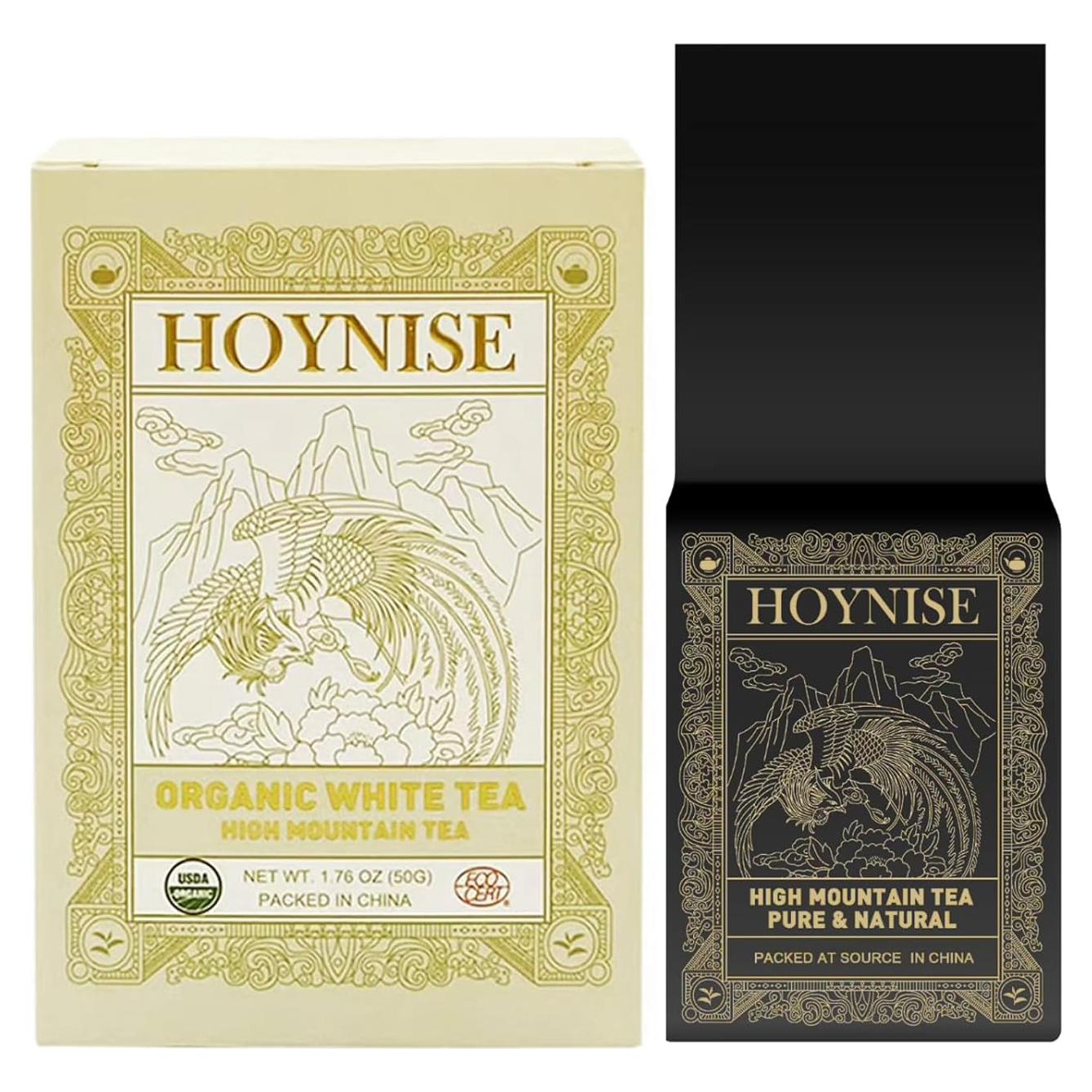 Té Blanco Orgánico HOYNISE Moonlight 50g - Sabor Suave