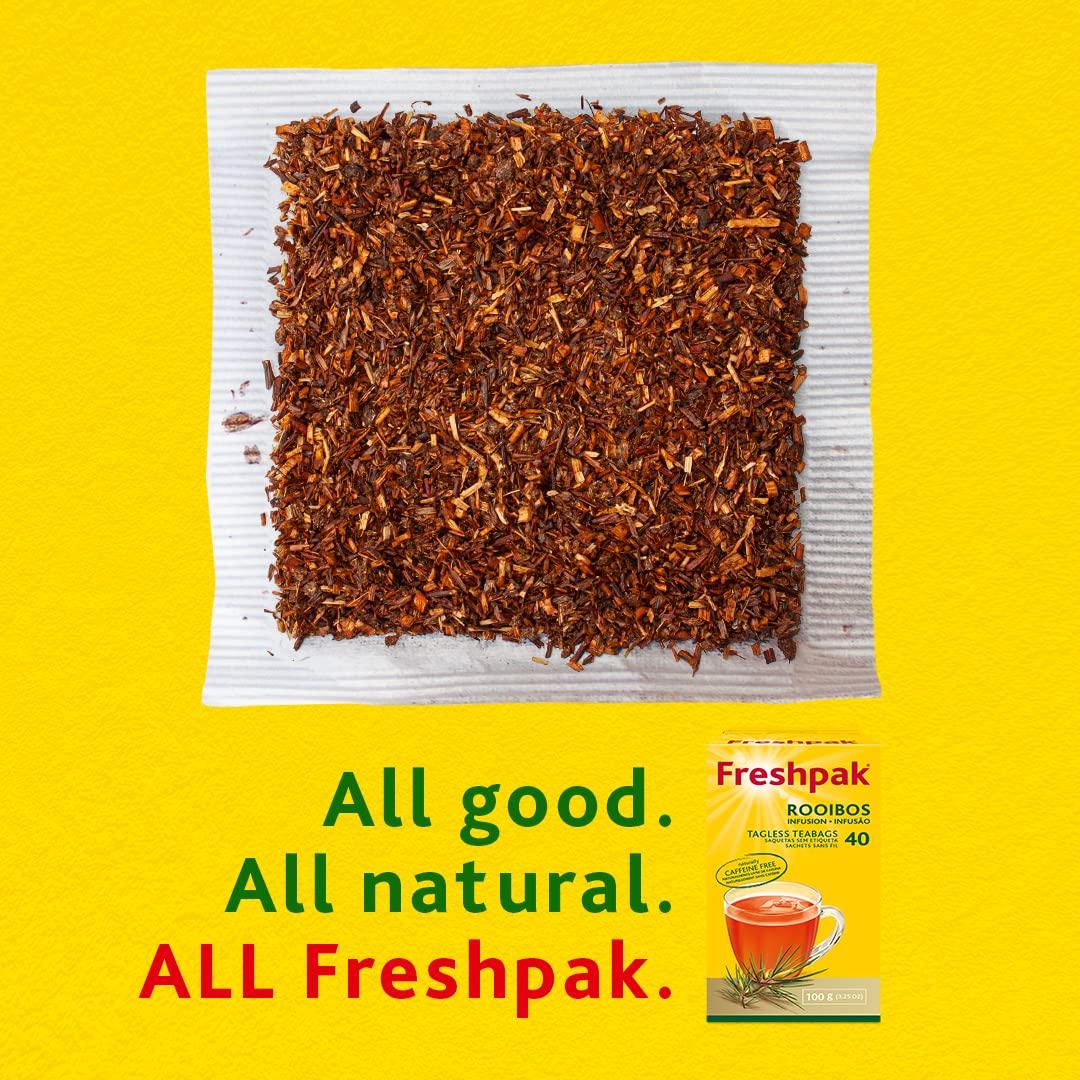 Té Rooibos Freshpak 80 Bolsitas Sin Etiqueta - Natural Premium