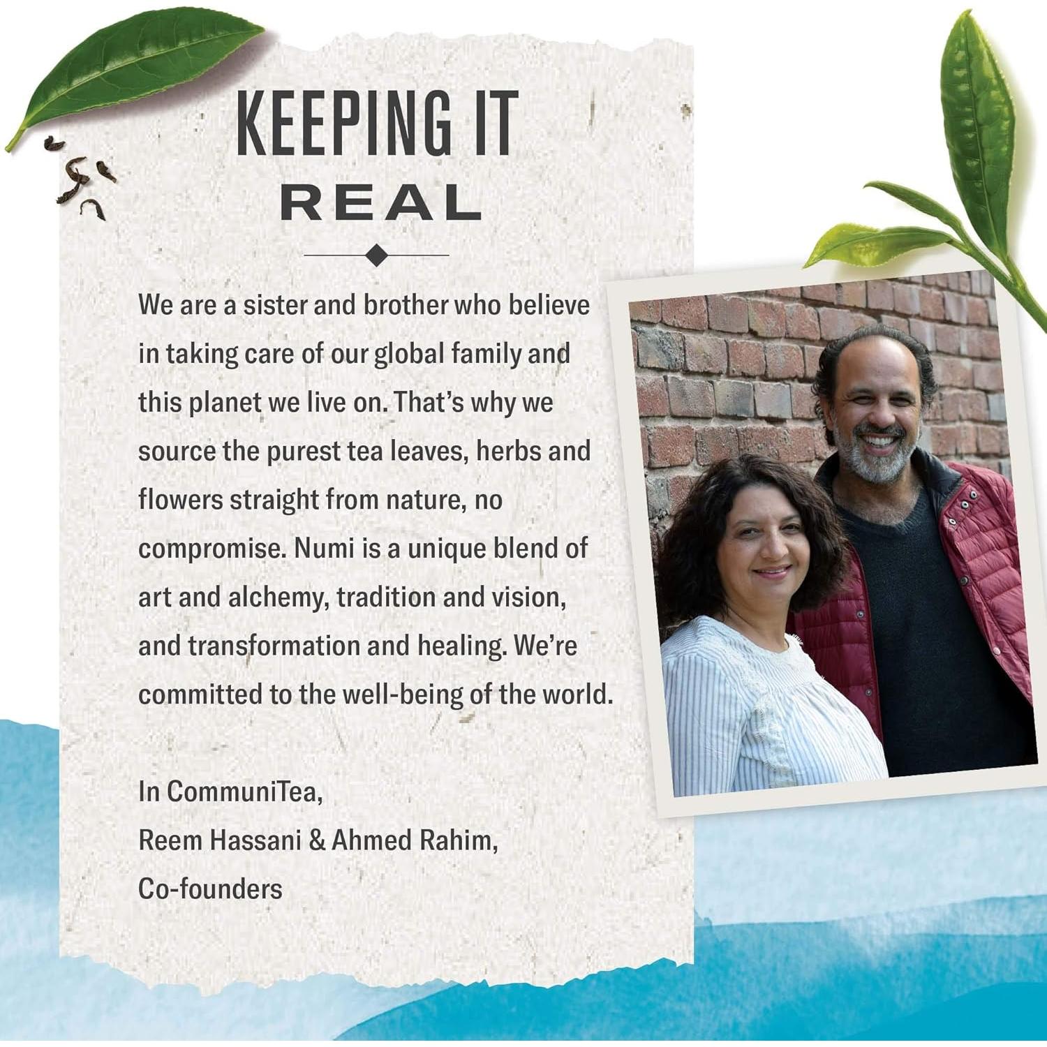 Té de Chocolate Rooibos Orgánico Numi - 48 Bolsitas