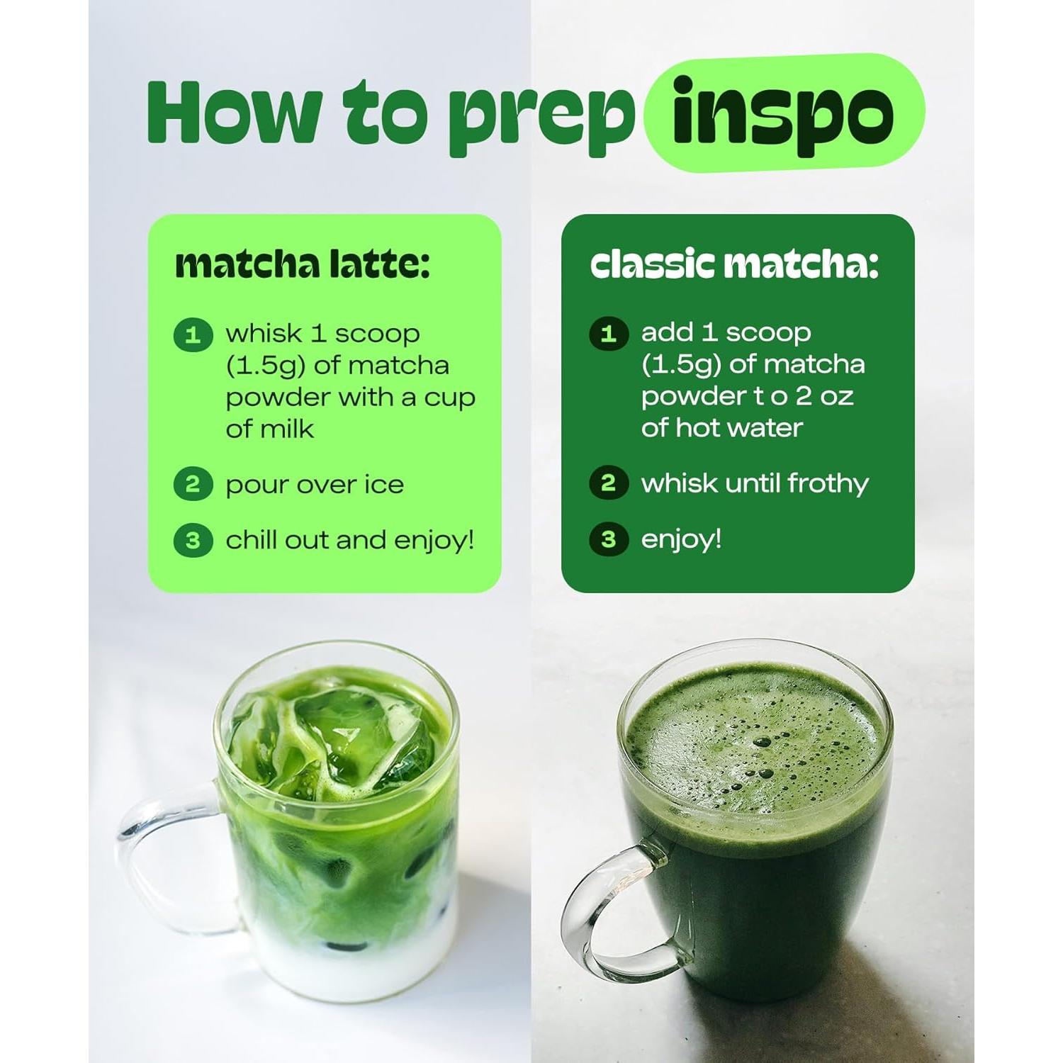 Polvo de Té Verde Orgánico Matcha DNA 16 oz Lata