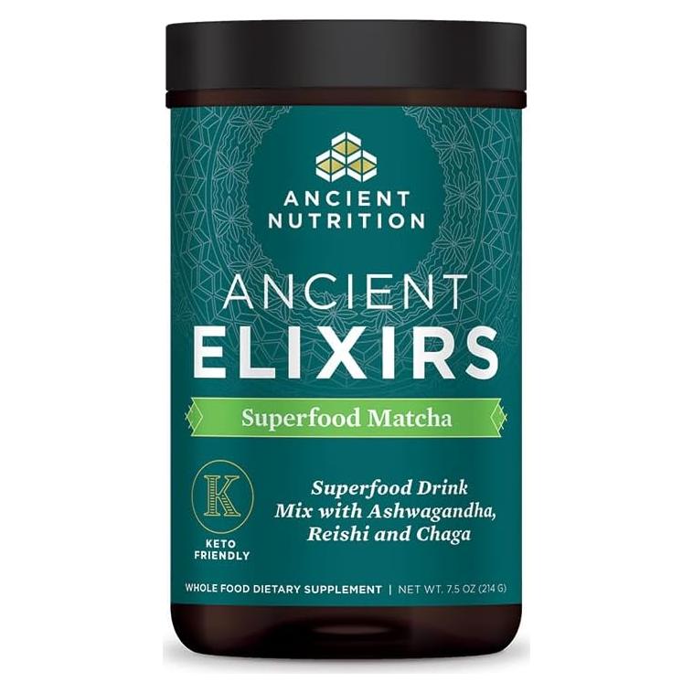 Polvo de Té Verde Matcha Superfood Ancient Elixirs 211g