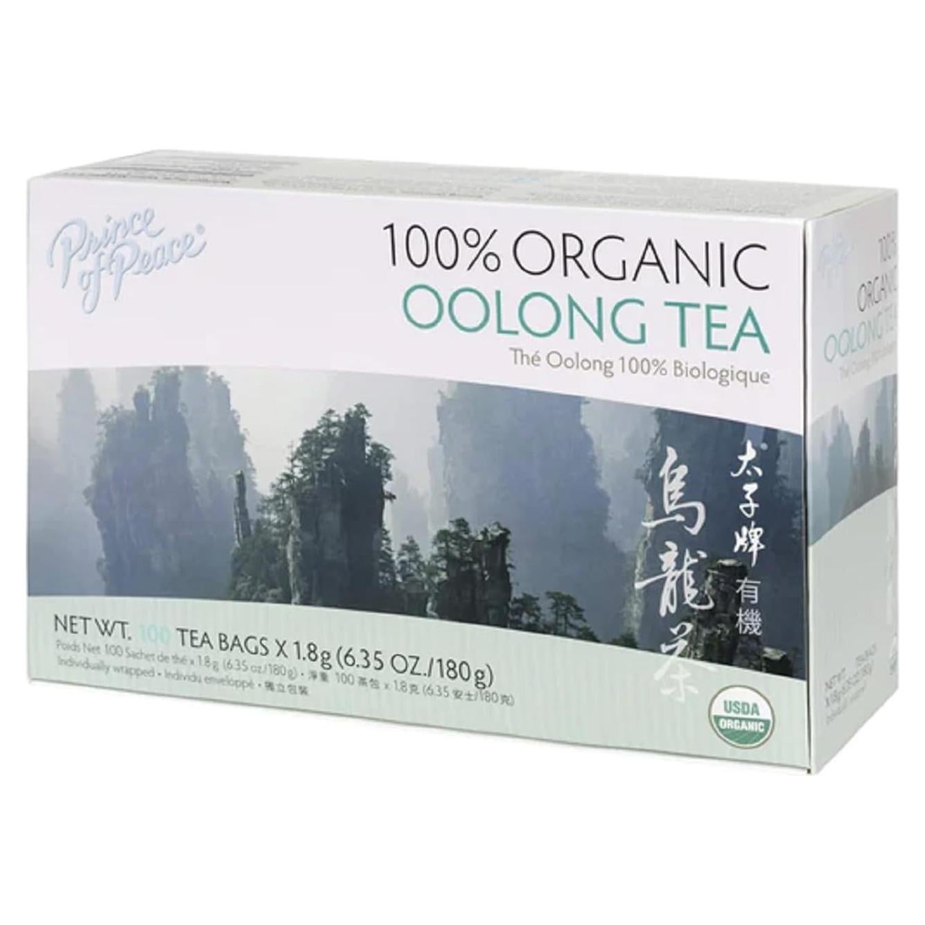 Té Oolong Orgánico Príncipe de la Paz - 100 Bolsitas 142g