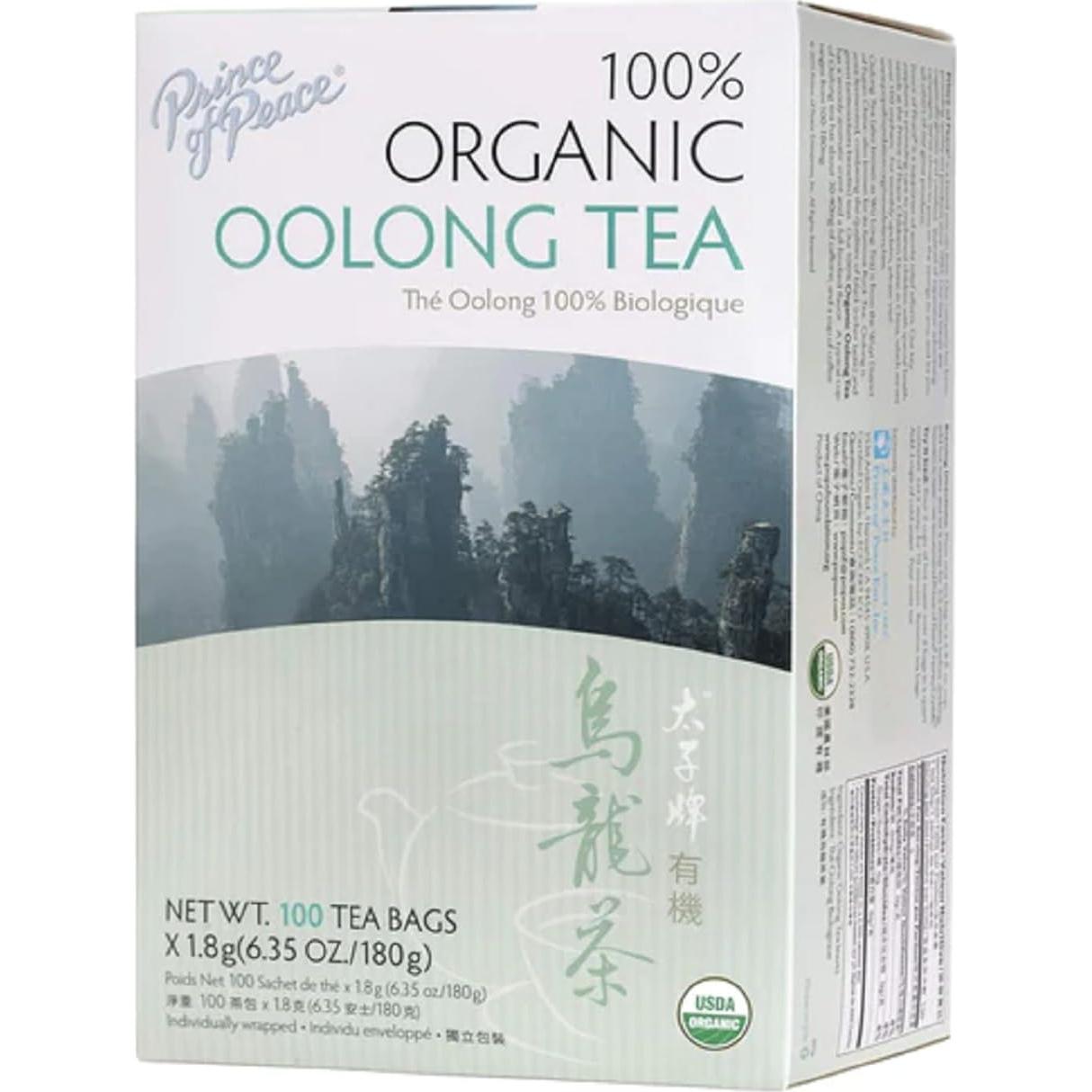Té Oolong Orgánico Príncipe de la Paz - 100 Bolsitas 142g