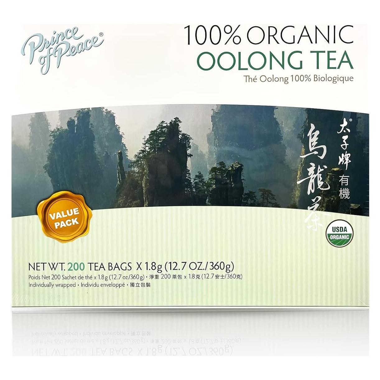 Té Orgánico Príncipe de la Paz Oolong 200 Bolsitas 340g
