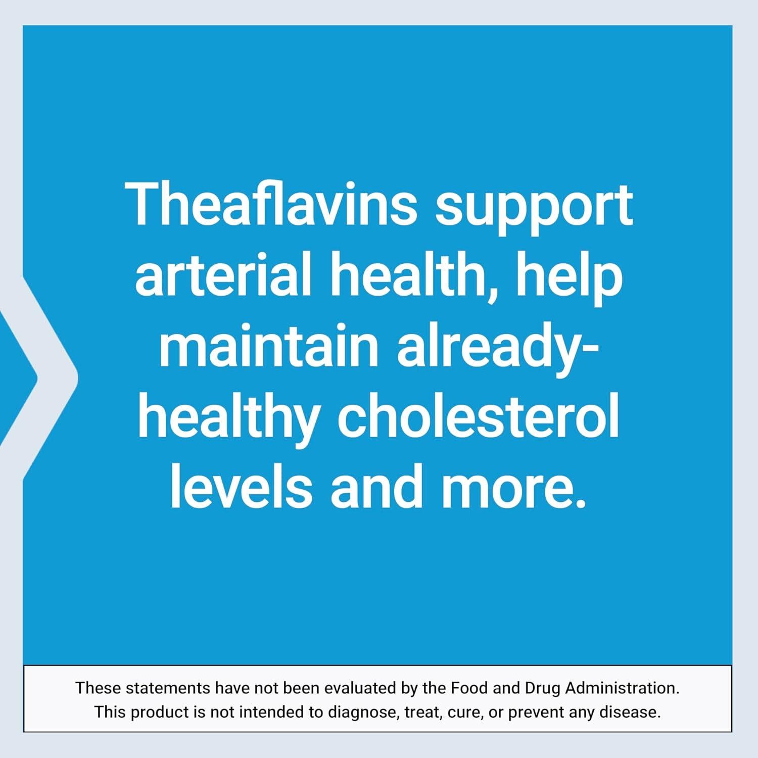 Extracto de Teaflavina Life Extension - 30 Cápsulas Antioxidantes