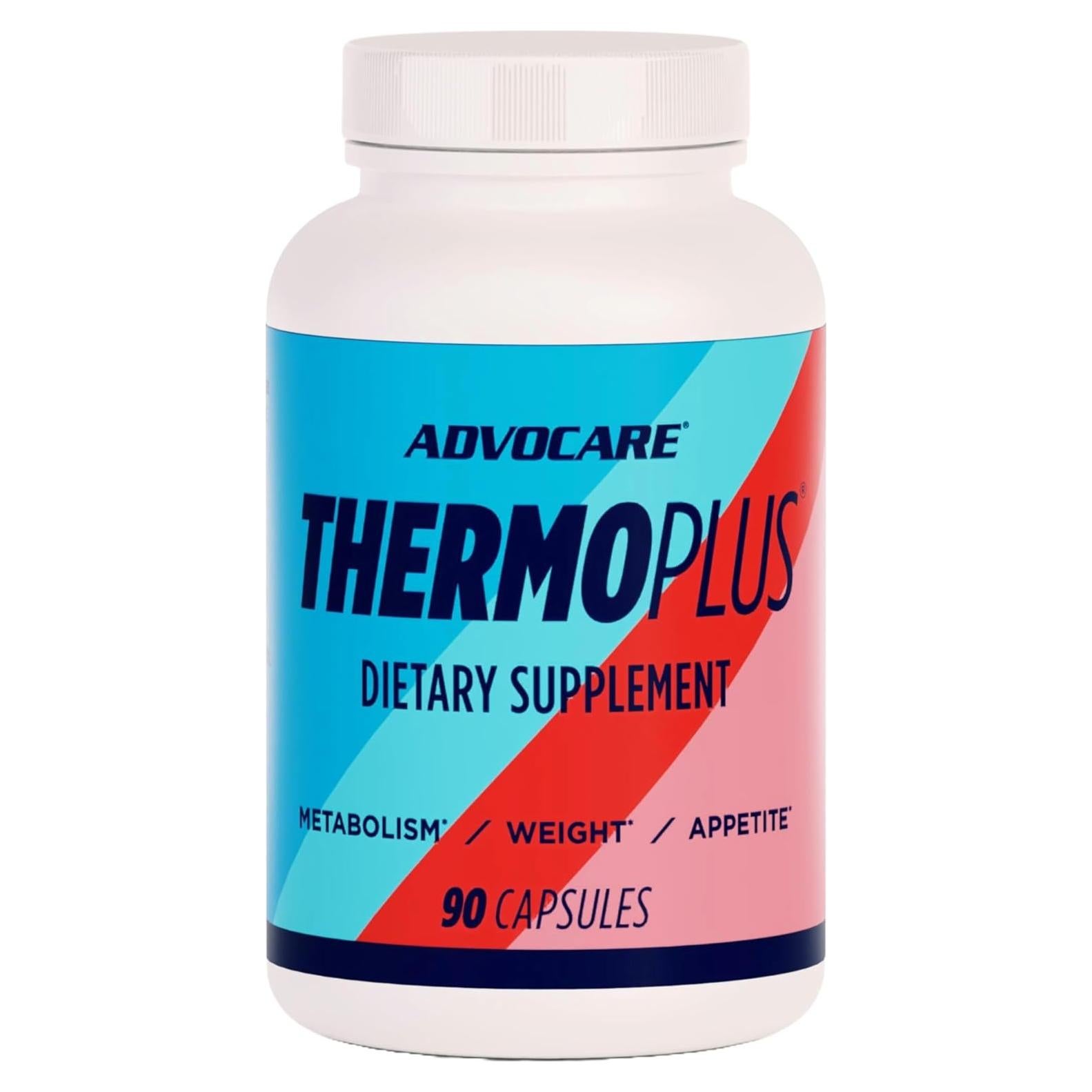 Suplemento Dietético AdvoCare ThermoPlus - 90 Cápsulas - Apoya Metabolismo Saludable