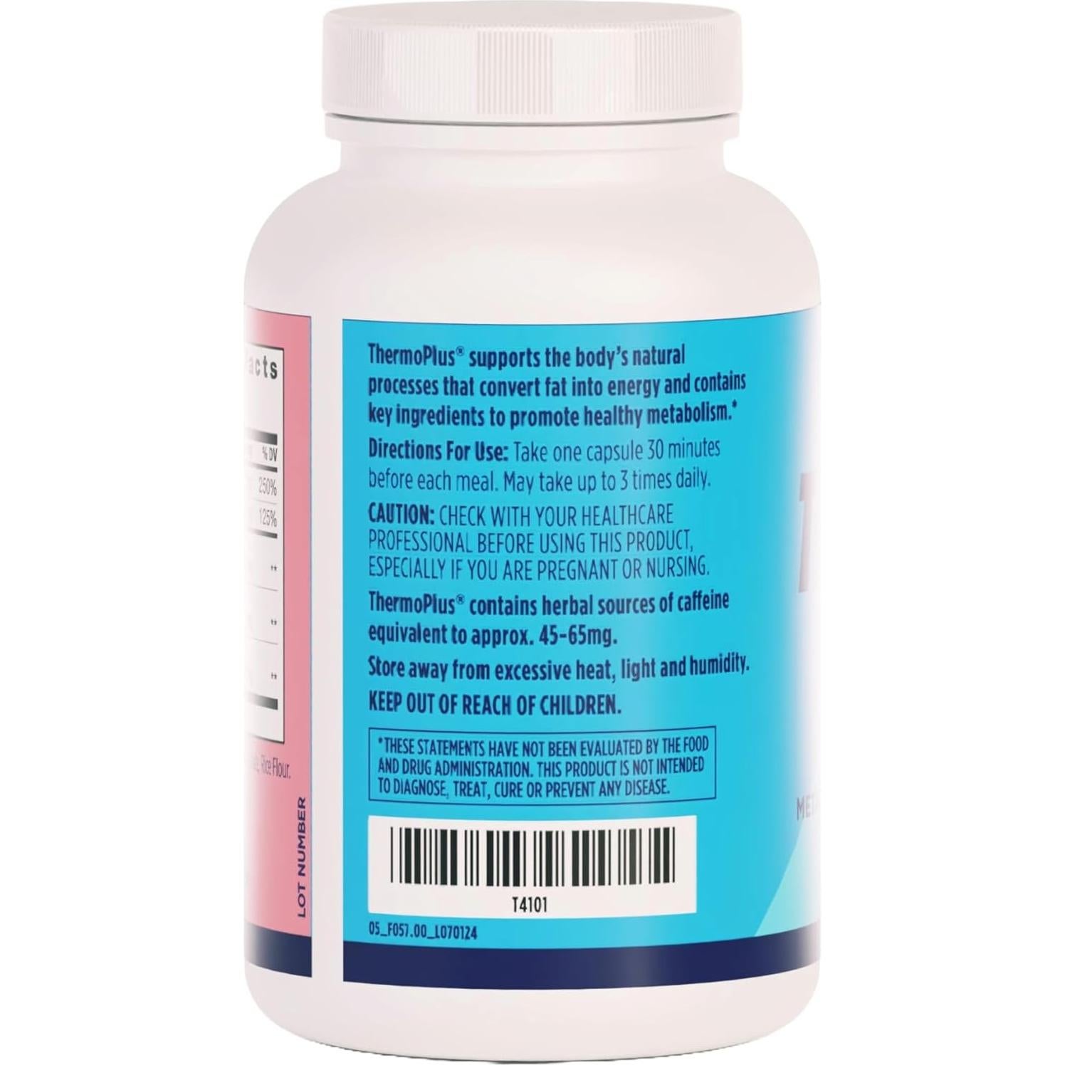 Suplemento Dietético AdvoCare ThermoPlus - 90 Cápsulas - Apoya Metabolismo Saludable