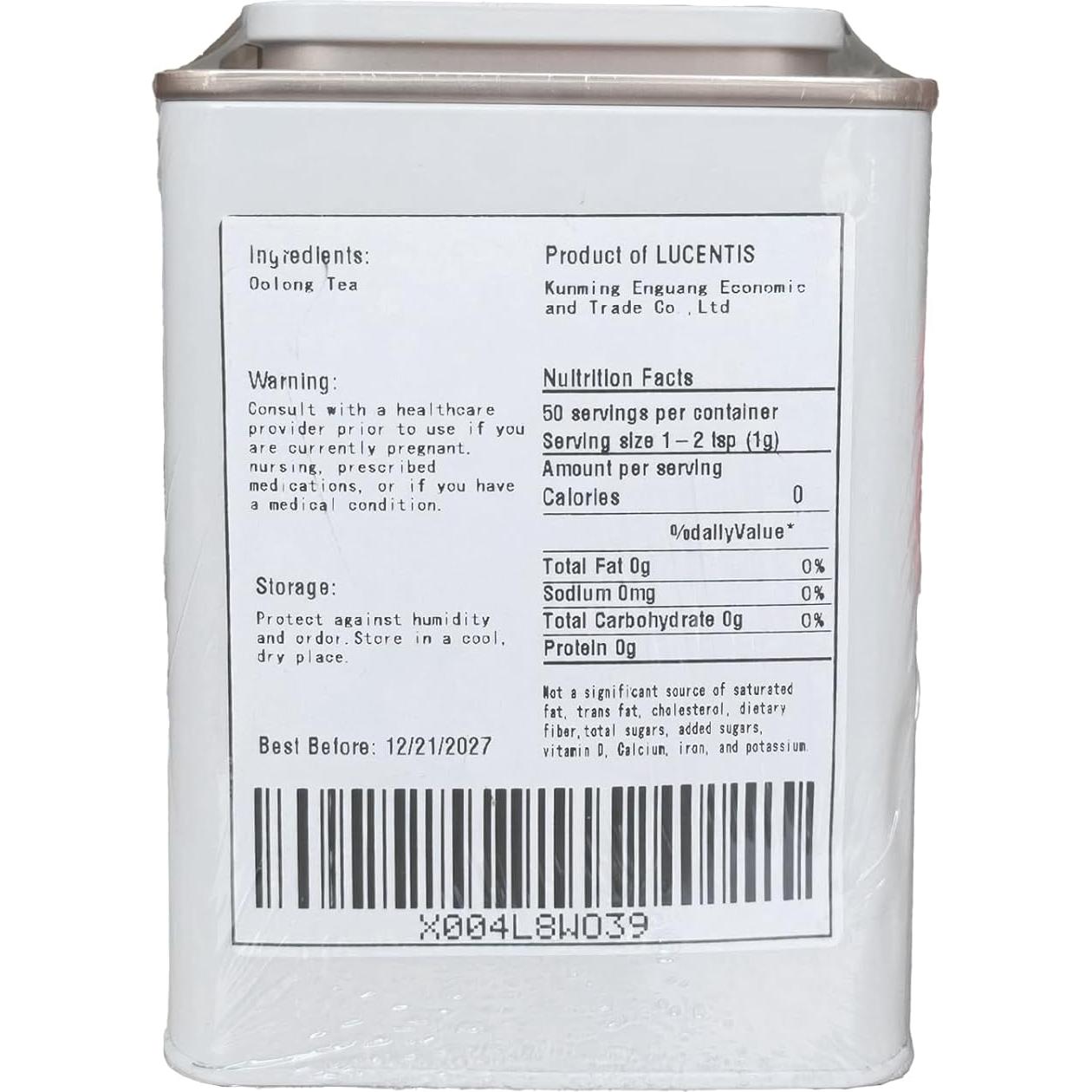 Té Oolong Tie Guan Yin Premium 400g - Hoja Suelta Chino