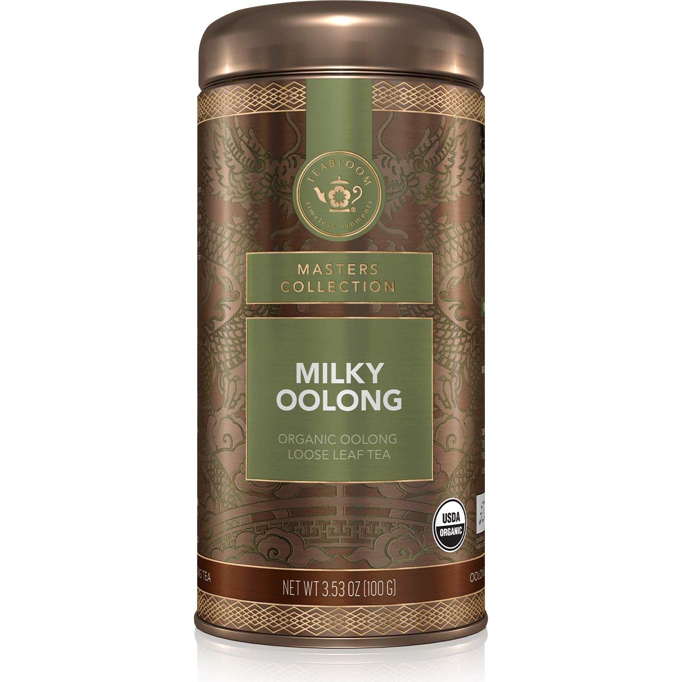 Té Oolong Orgánico Teabloom 100 g - Sabor a Leche Sedoso