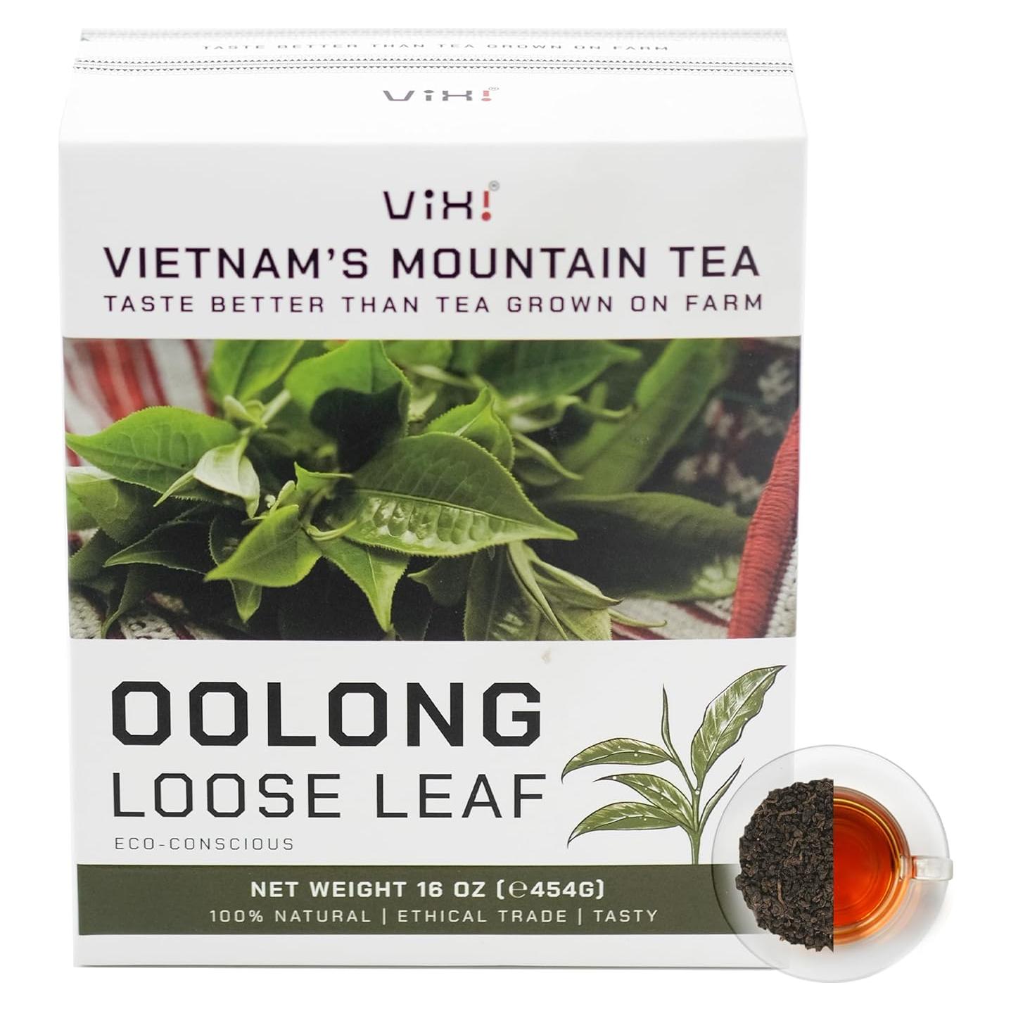 Té Oolong Suelto VIXI 453 g - 100% Natural de Vietnam