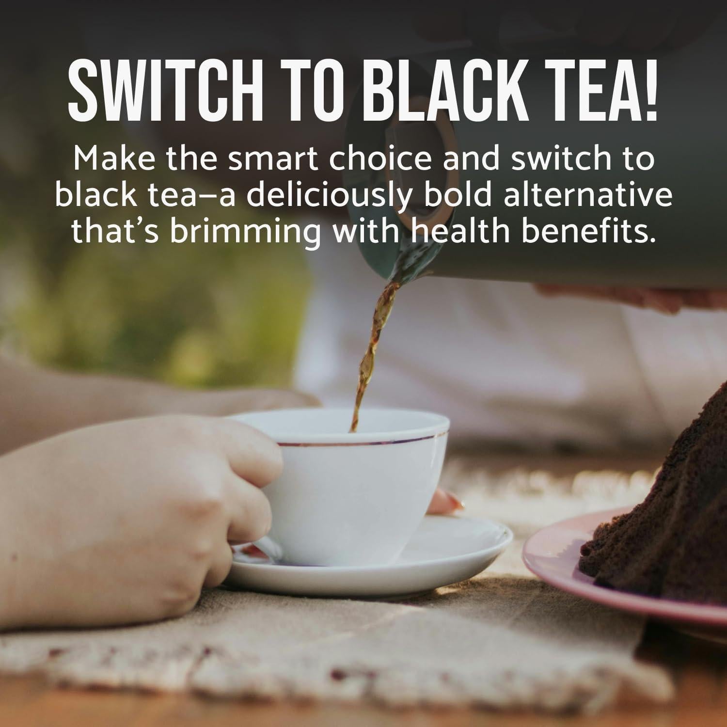 Polvo de Té Negro Instantáneo WHYZ - 127 Porciones - 127g