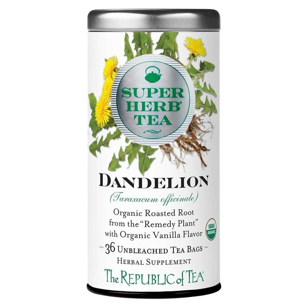 Té Orgánico SuperHierba La República del Té - Diente de León 36 Bolsitas