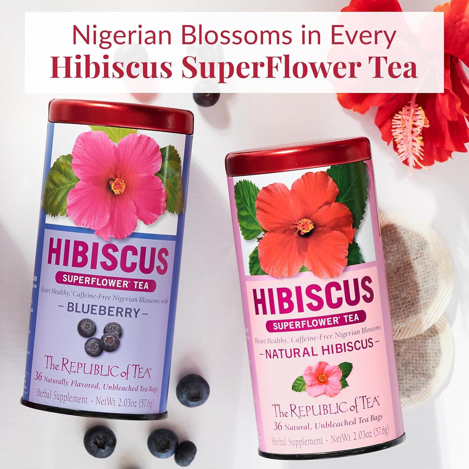 Té de Hibisco con Fresa La República del Té - 36 Bolsitas