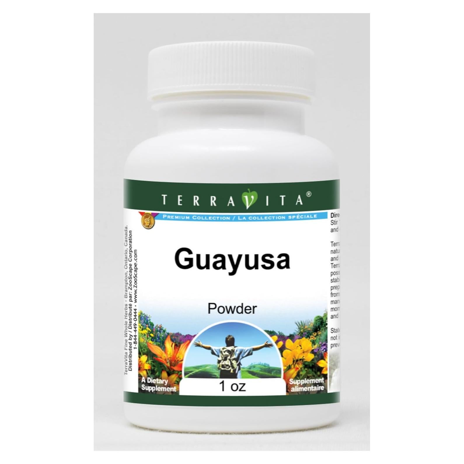 Polvo de Guayusa TerraVita 28 g - Sin Rellenos