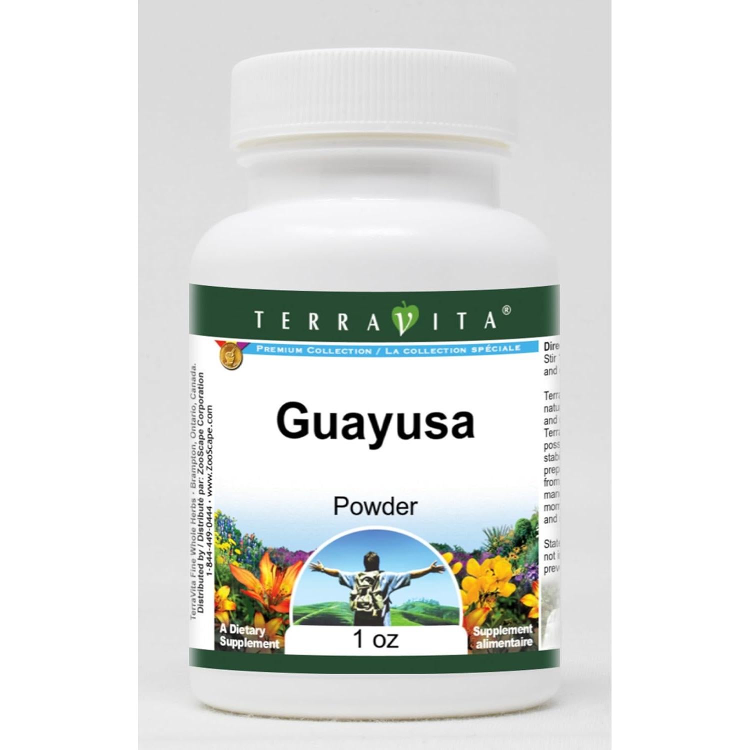 Polvo de Guayusa TerraVita 28 g - Sin Rellenos