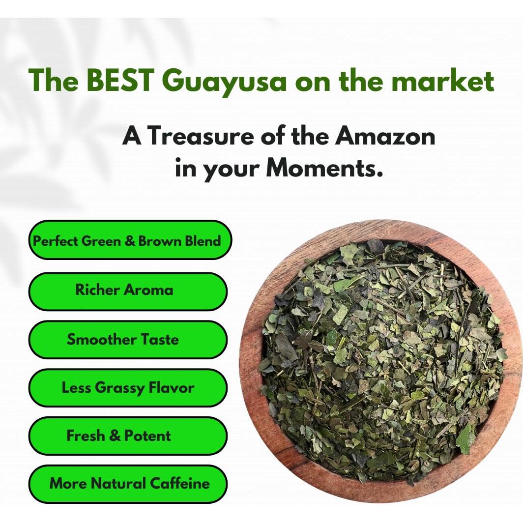 Té Guayusa Pacha 0.91kg | Hoja Suelta Orgánica Energética