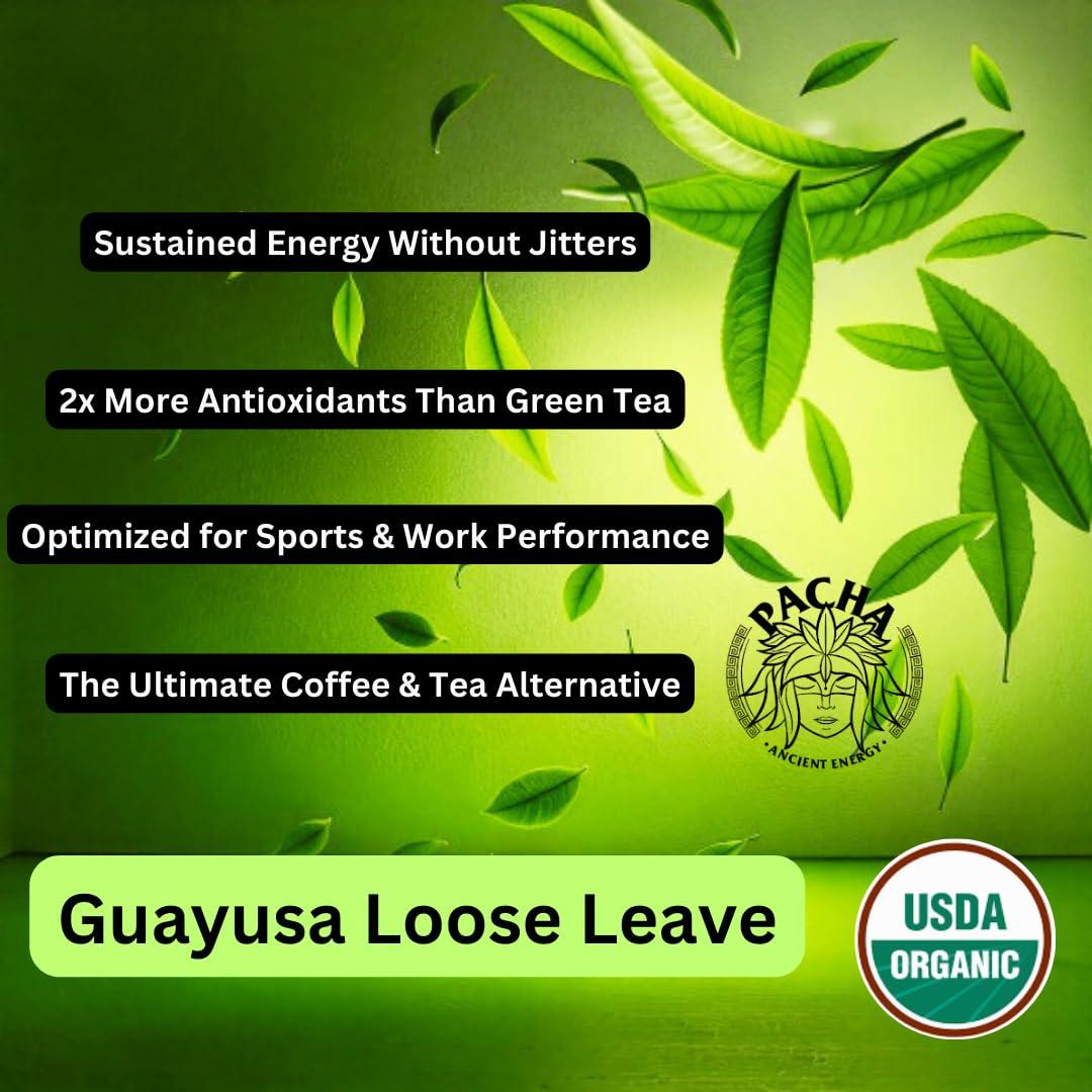 Té Guayusa Pacha 0.91kg | Hoja Suelta Orgánica Energética
