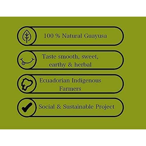 Té Guayusa Pacha 0.91kg | Hoja Suelta Orgánica Energética