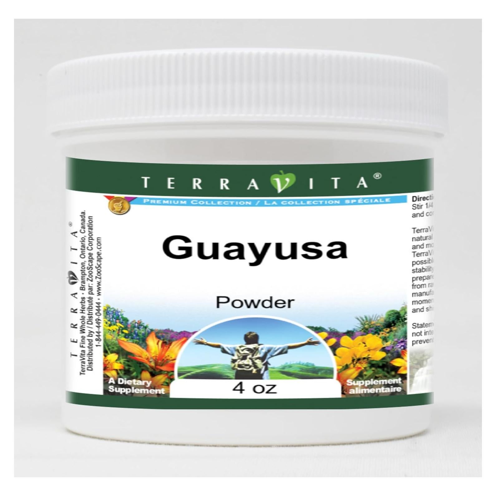 Polvo de Guayusa TerraVita 113 g - Sin Rellenos