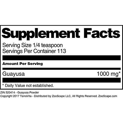 Polvo de Guayusa TerraVita 113 g - Sin Rellenos