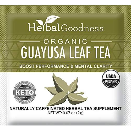 Té de Guayusa Orgánico Herbal Goodness - 24 Bolsitas Ecológicas