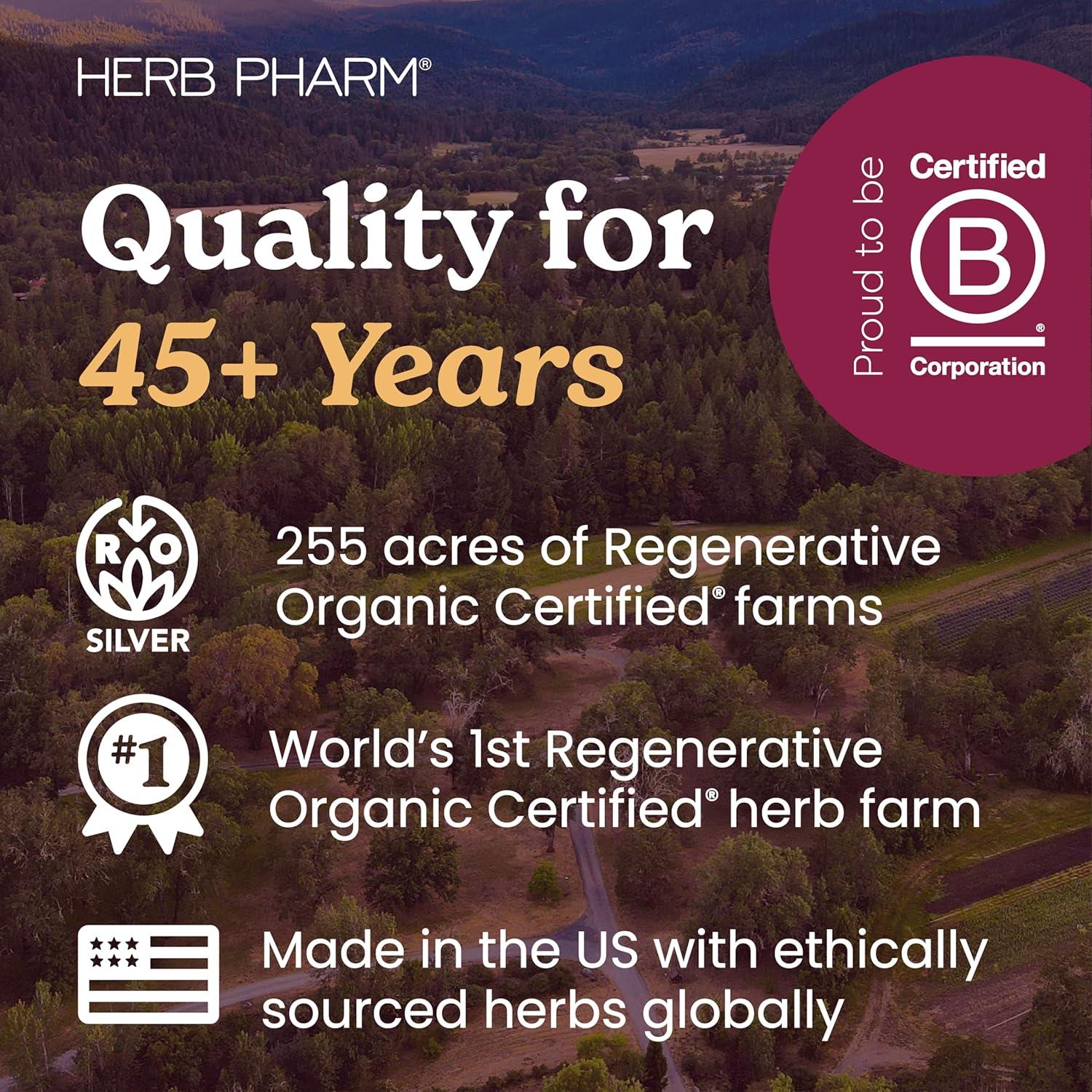 Cápsulas de Guayusa Herb Pharm 60 Veganas 400 mg Energía