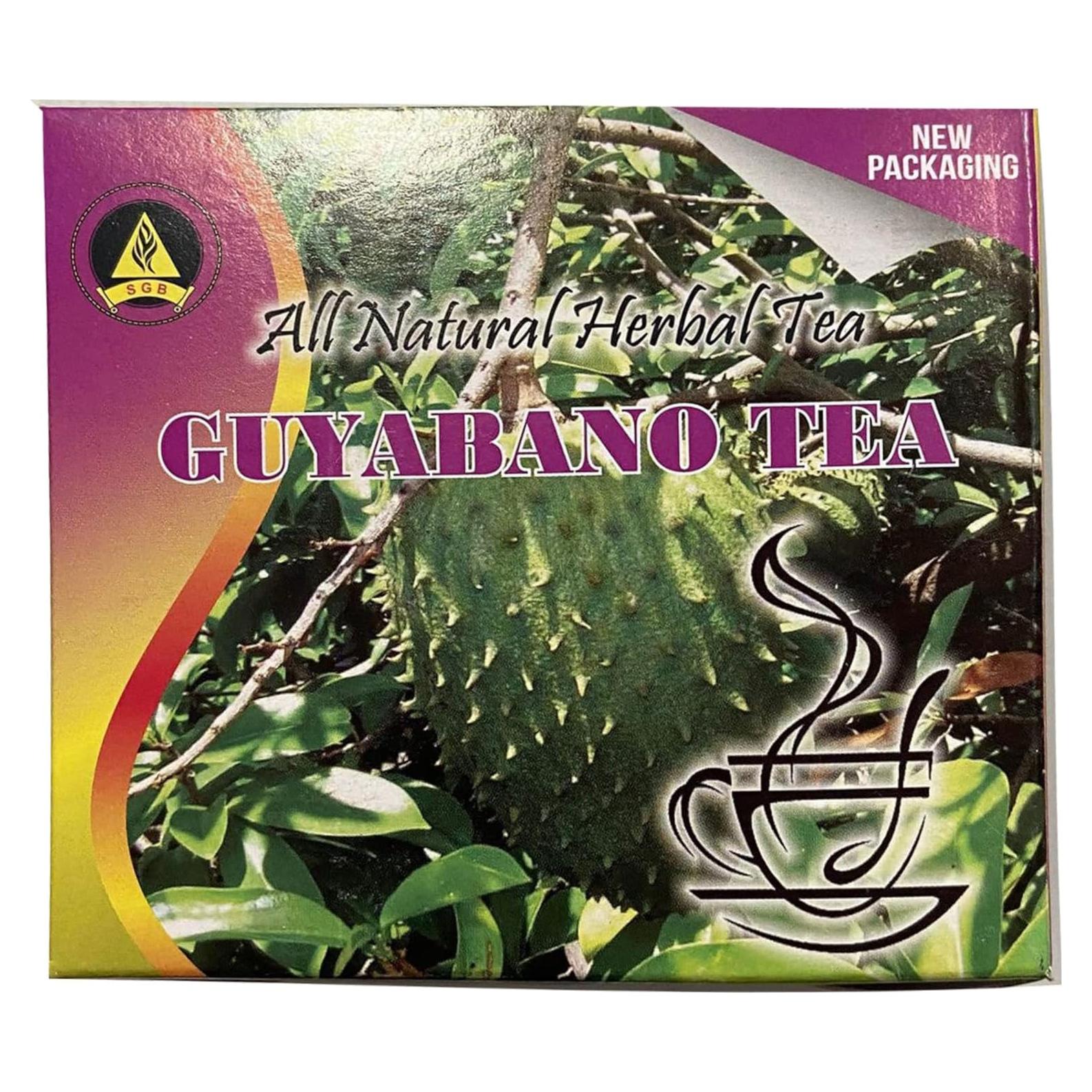 Té Herbal Guyabano Namica 100% Natural - 30 Bolsas