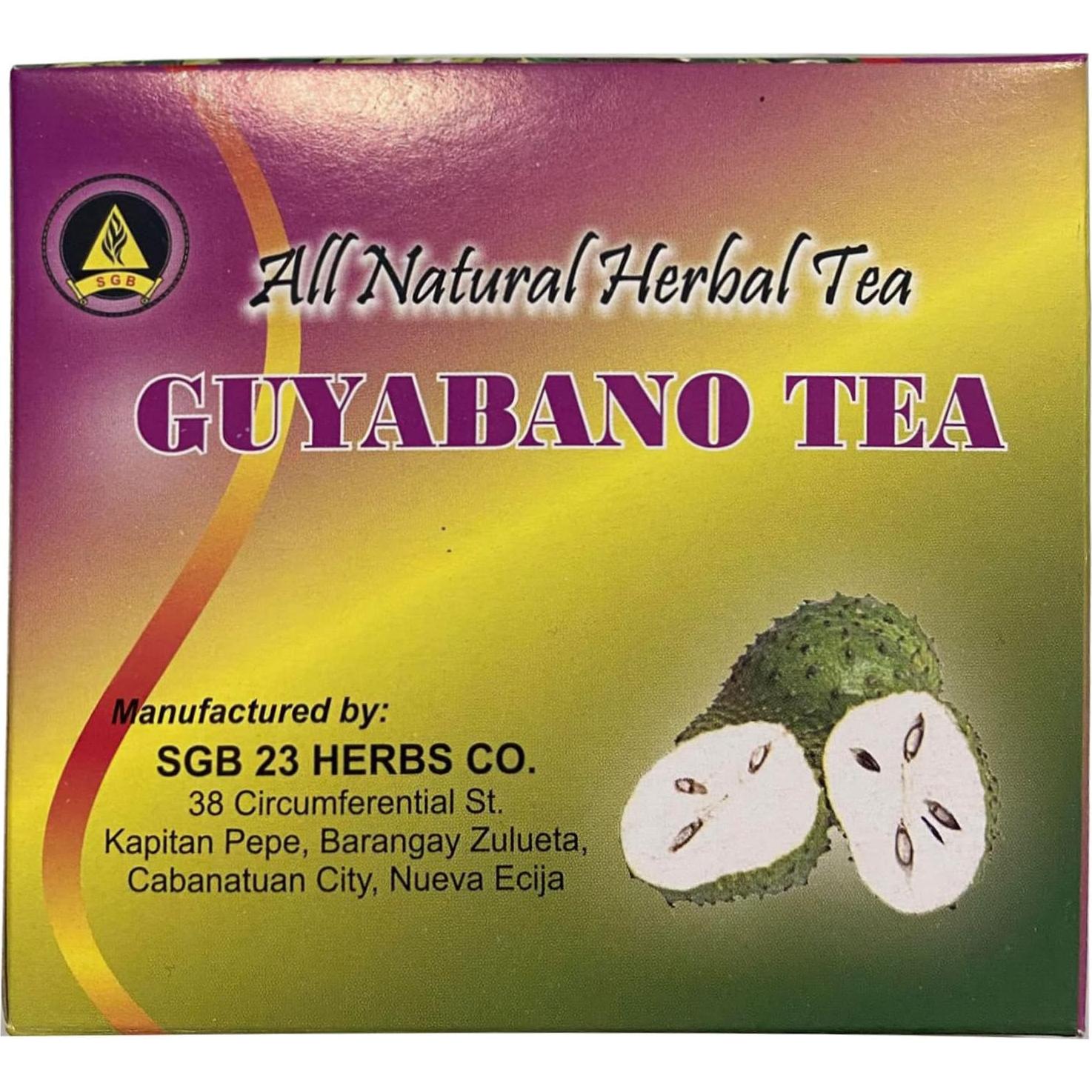 Té Herbal Guyabano Namica 100% Natural - 30 Bolsas