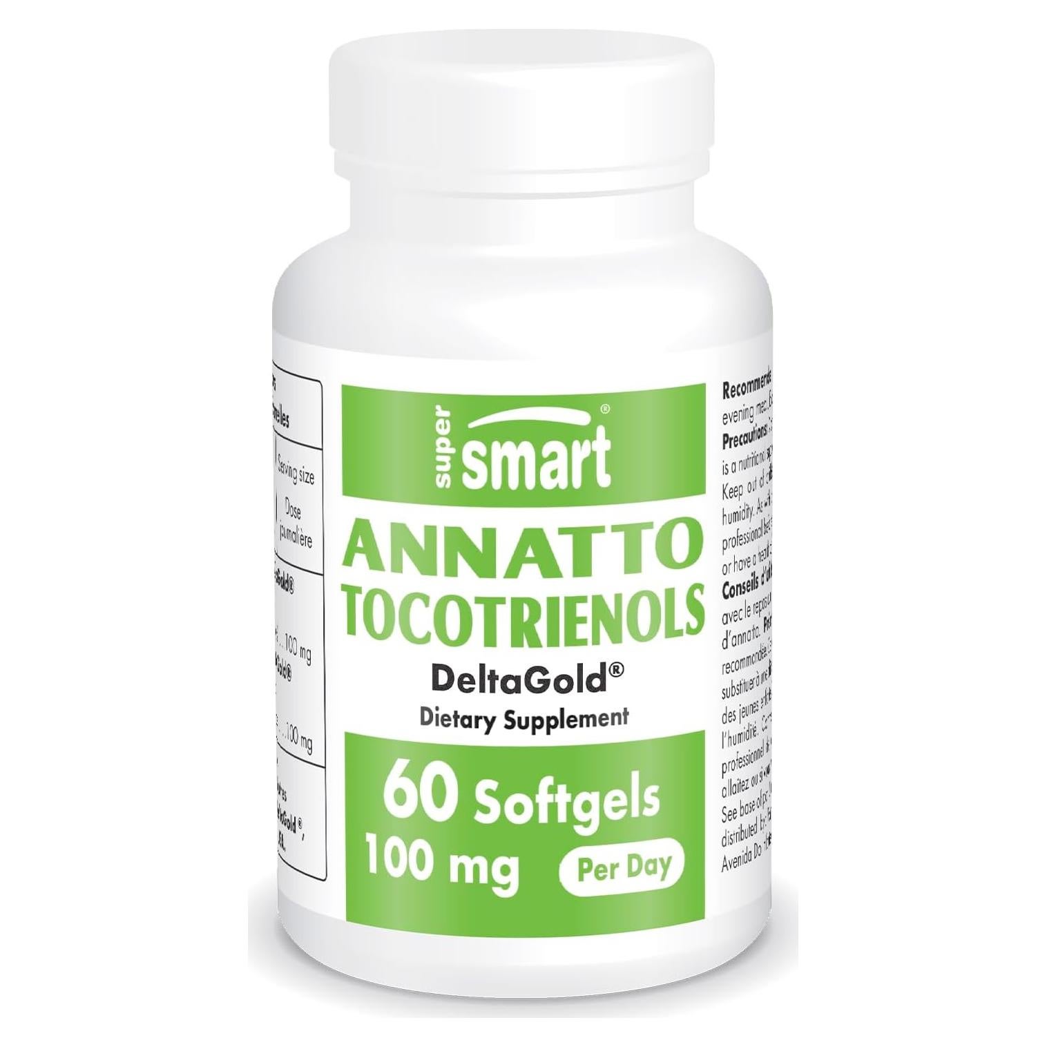 Suplemento de Tocotrienoles DeltaGold 100mg - Supersmart