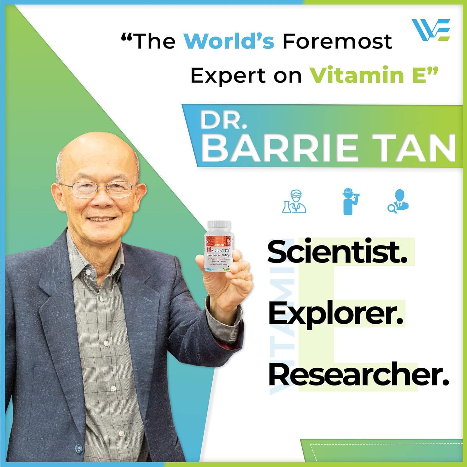 Suplemento de Vitamina E Eannatto 300mg 30 Cápsulas Blandas Antioxidante