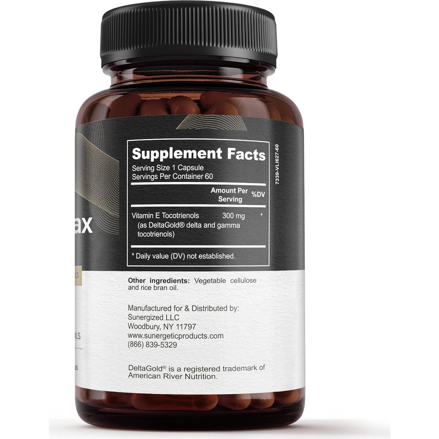 Suplemento Geranylgeraniol y Annatto Max DeltaGold 120 cápsulas