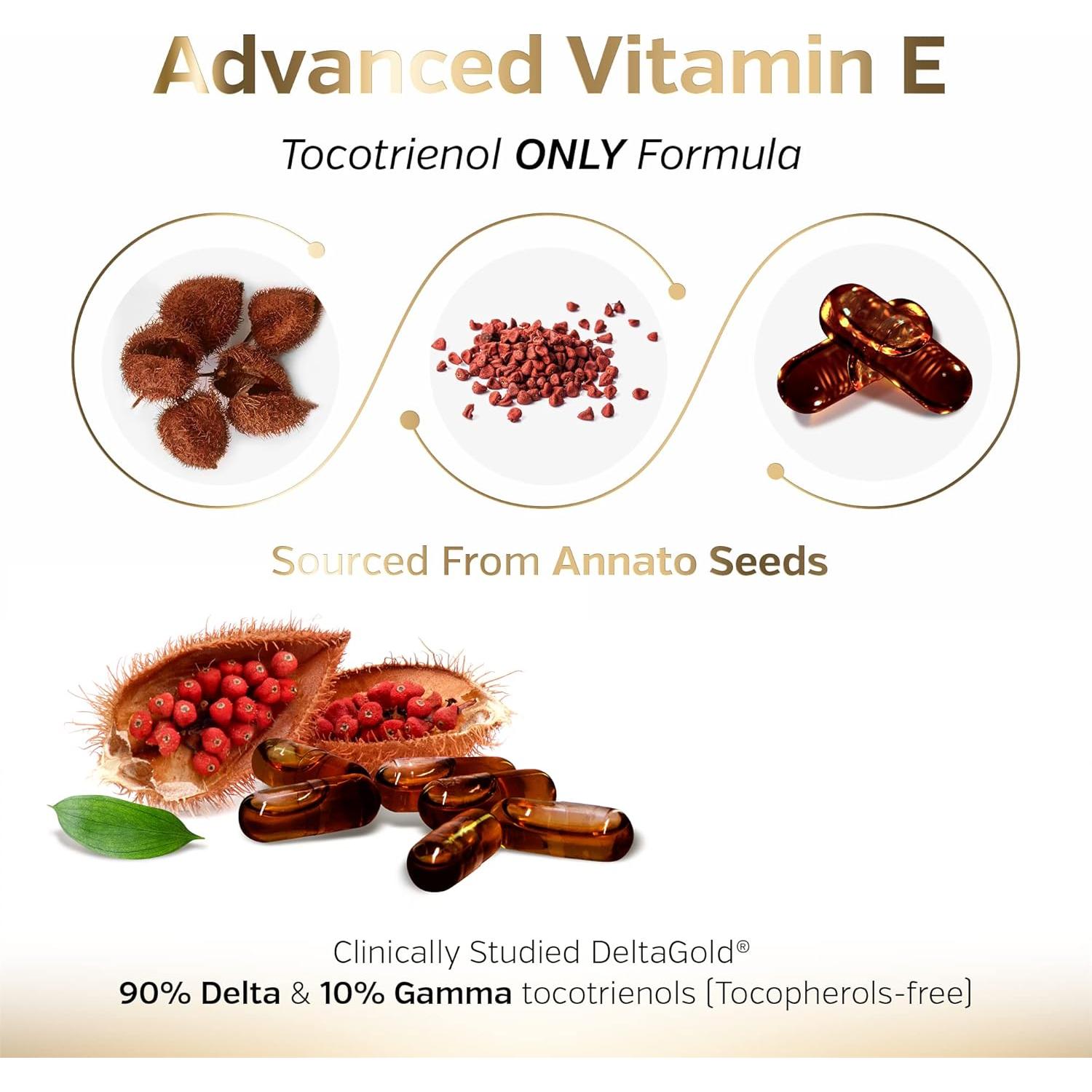 Suplemento Geranylgeraniol y Annatto Max DeltaGold 120 cápsulas