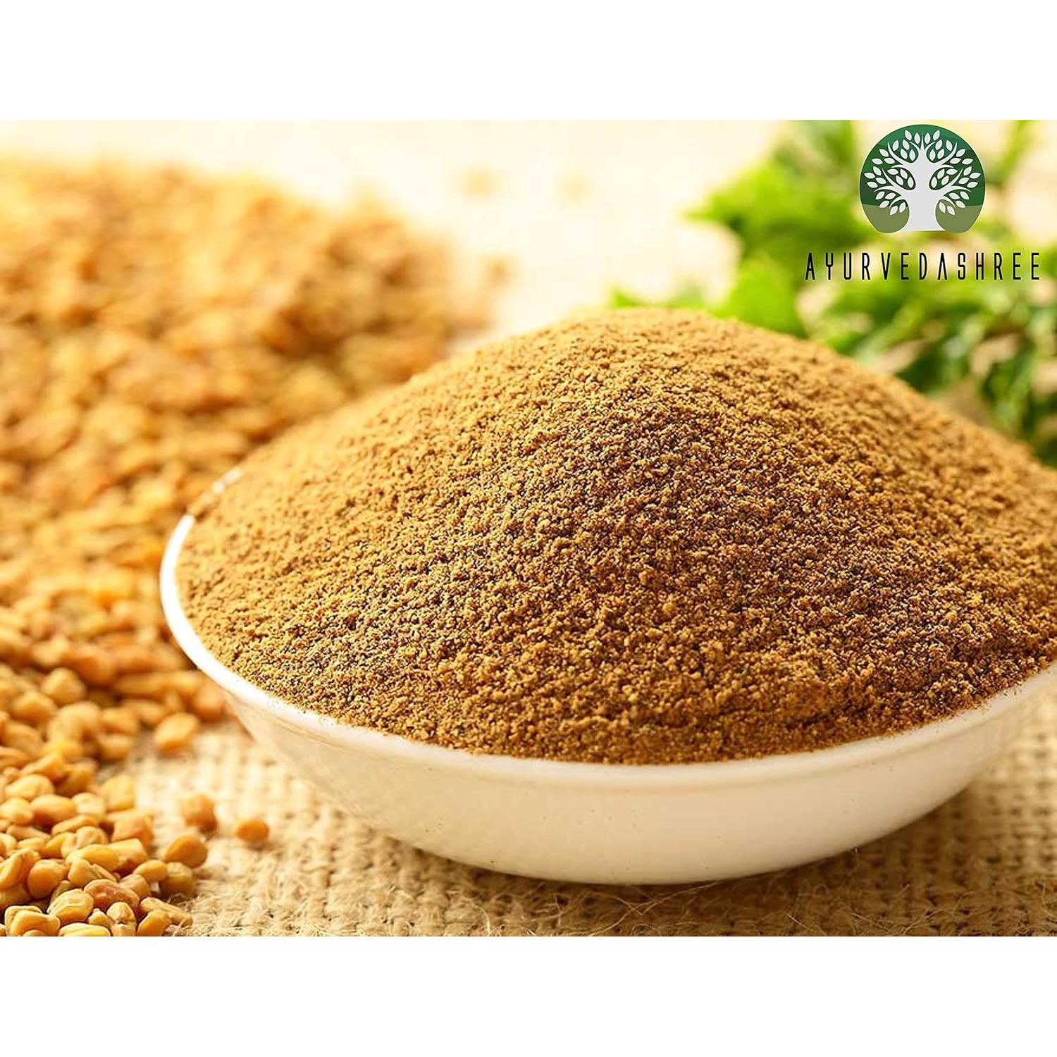 Polvo de Semillas de Fenogreco AYURVEDASHREE 100 g - Especia India