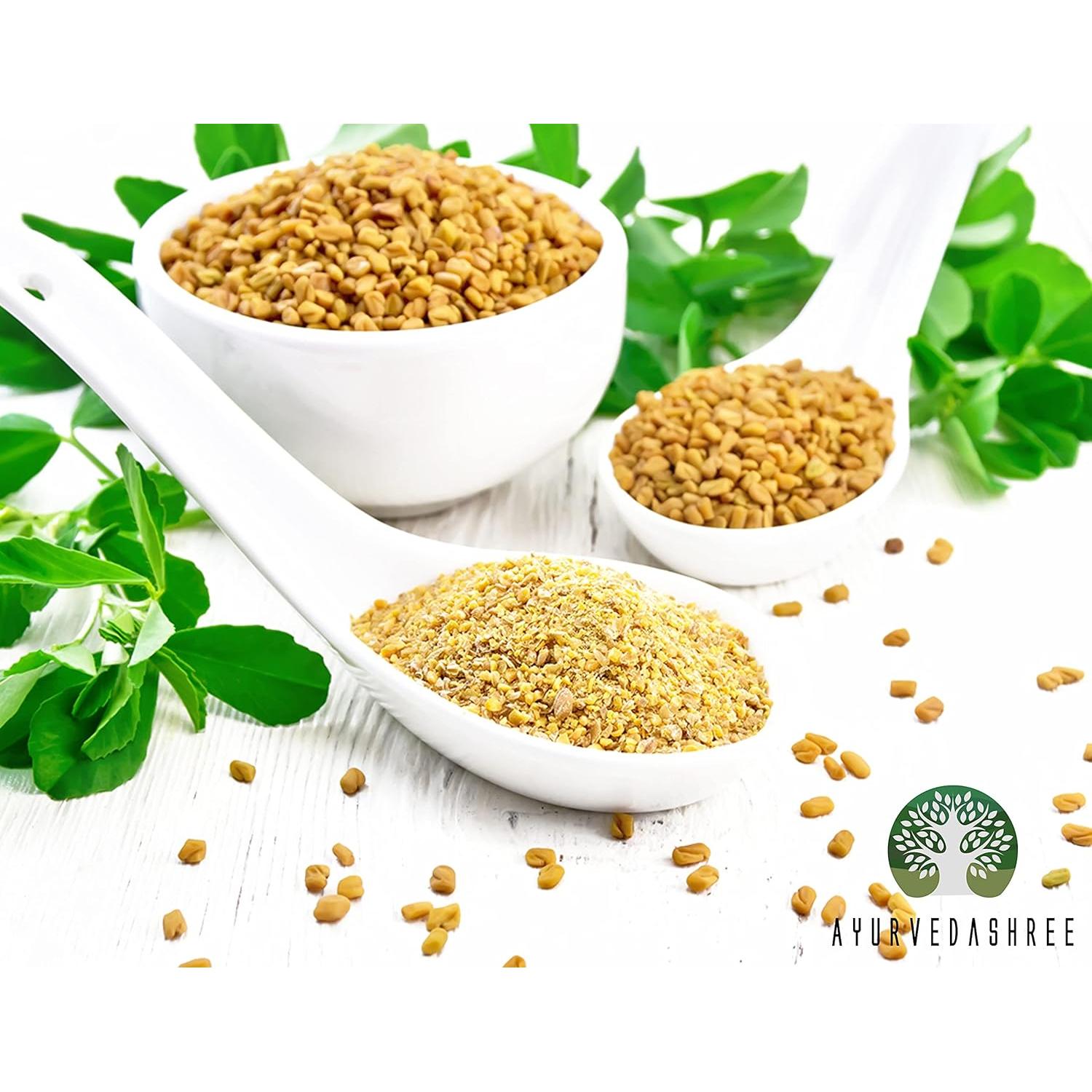 Polvo de Semillas de Fenogreco AYURVEDASHREE 100 g - Especia India