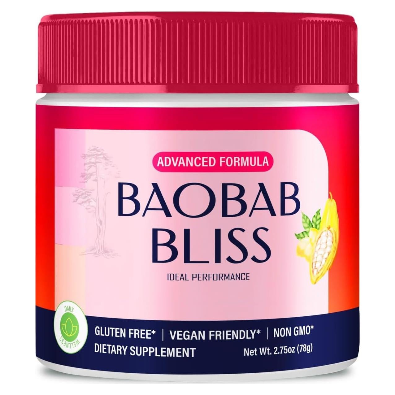 Polvo de Baobab Bliss 100% Natural 56.7g - Apoya Fitness